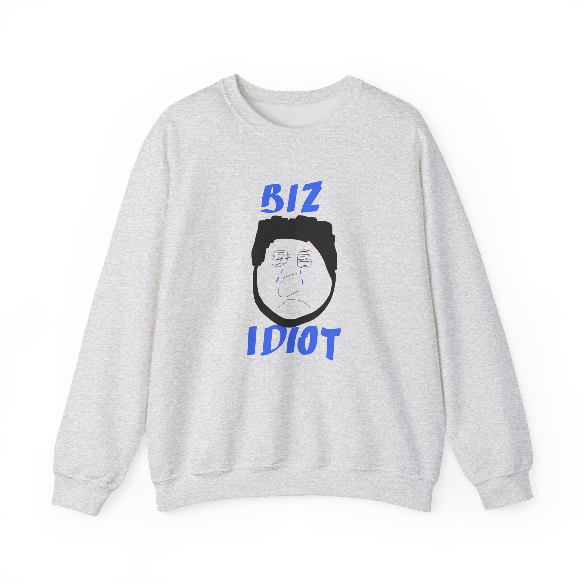Spittin Chiclets Biz Idiot Unisex Heavy Blendâ„¢ Crewneck Sweatshirt
