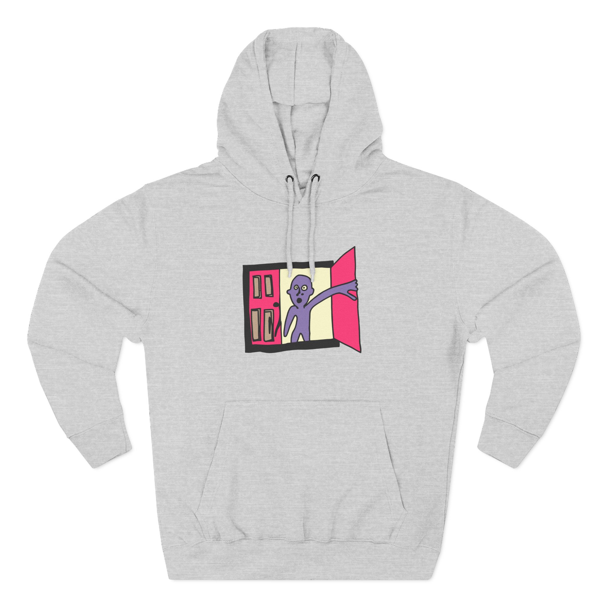 Still Woozy Three-Panel Fleece Hoodie