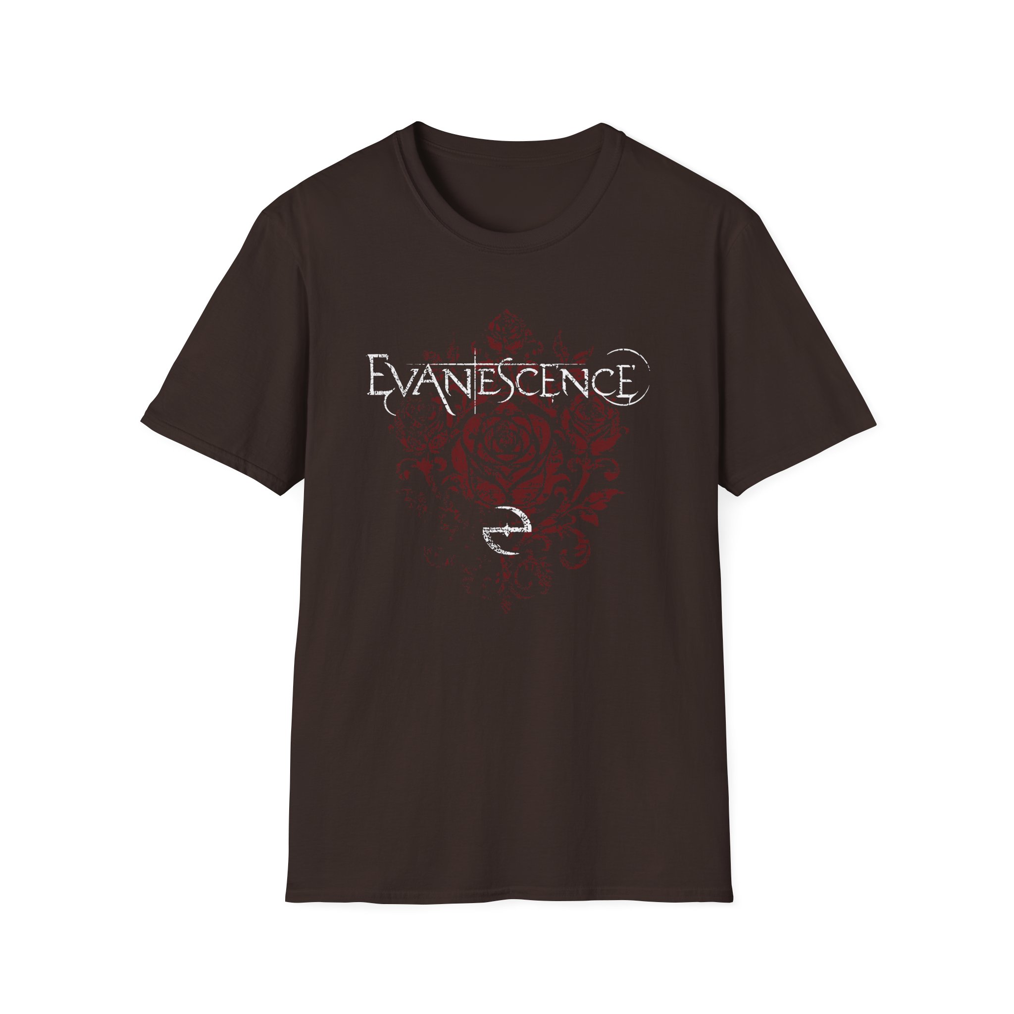 Evanescence Rose Logo Unisex Softstyle T-Shirt