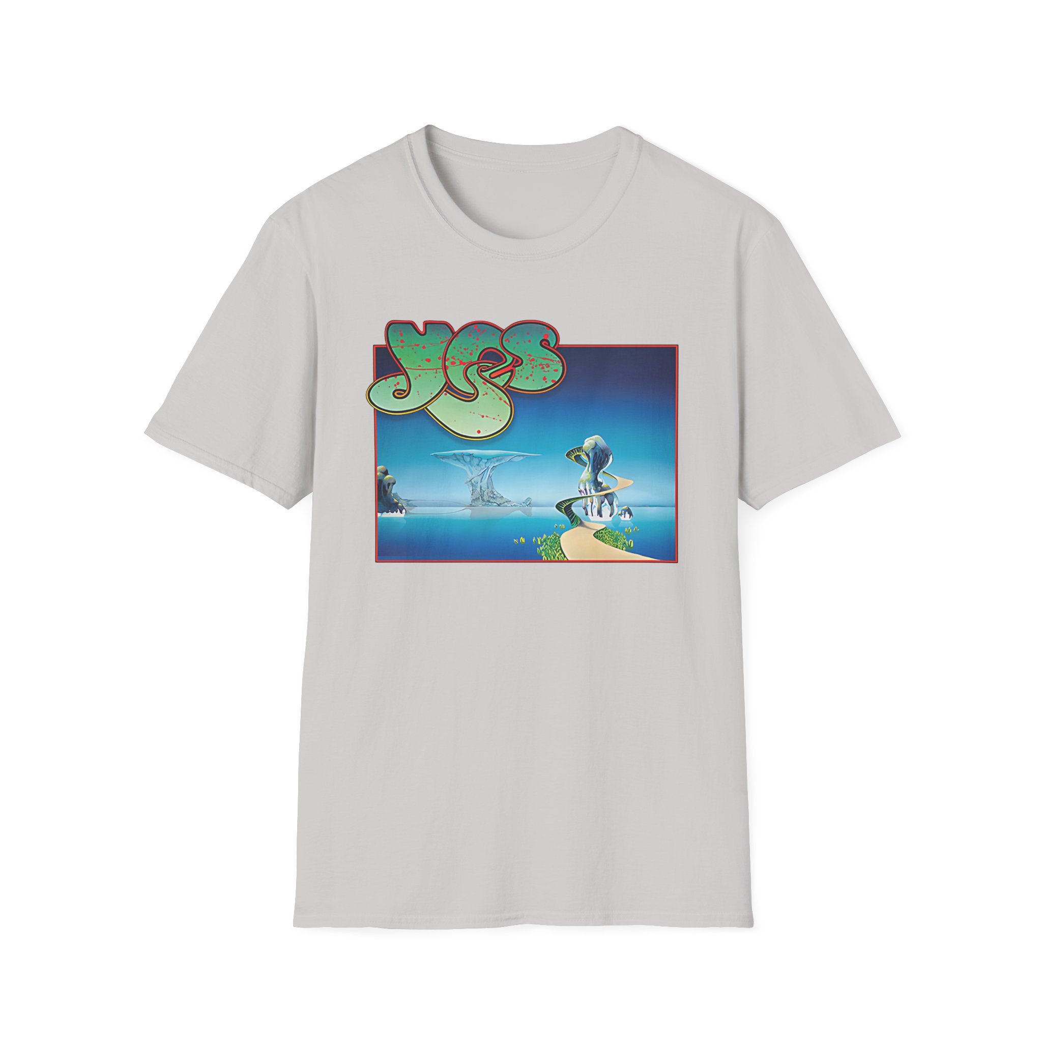 Yes Song Album Cover Unisex Softstyle T-Shirt