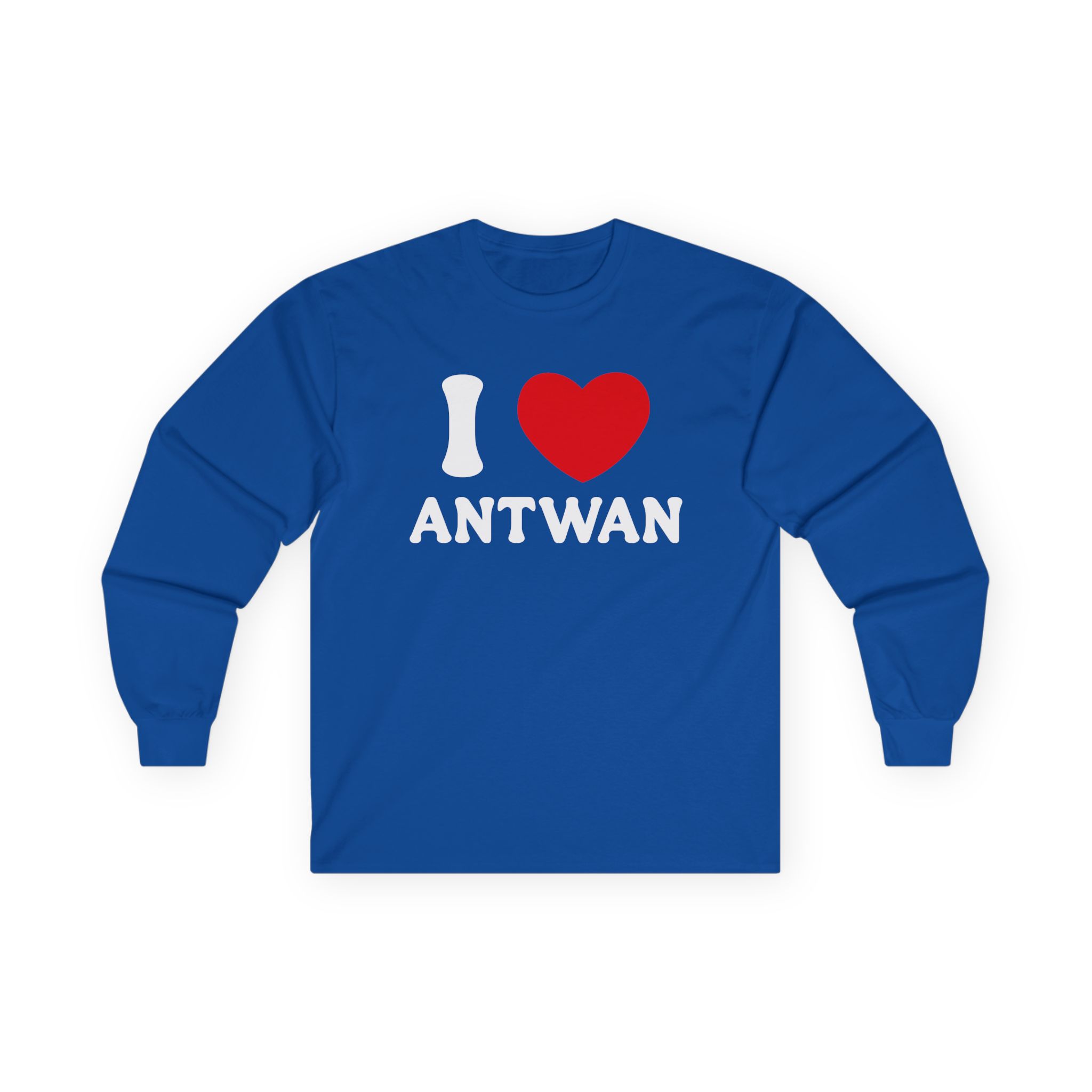 Antwan I Love Unisex Ultra Cotton Long Sleeve Tee