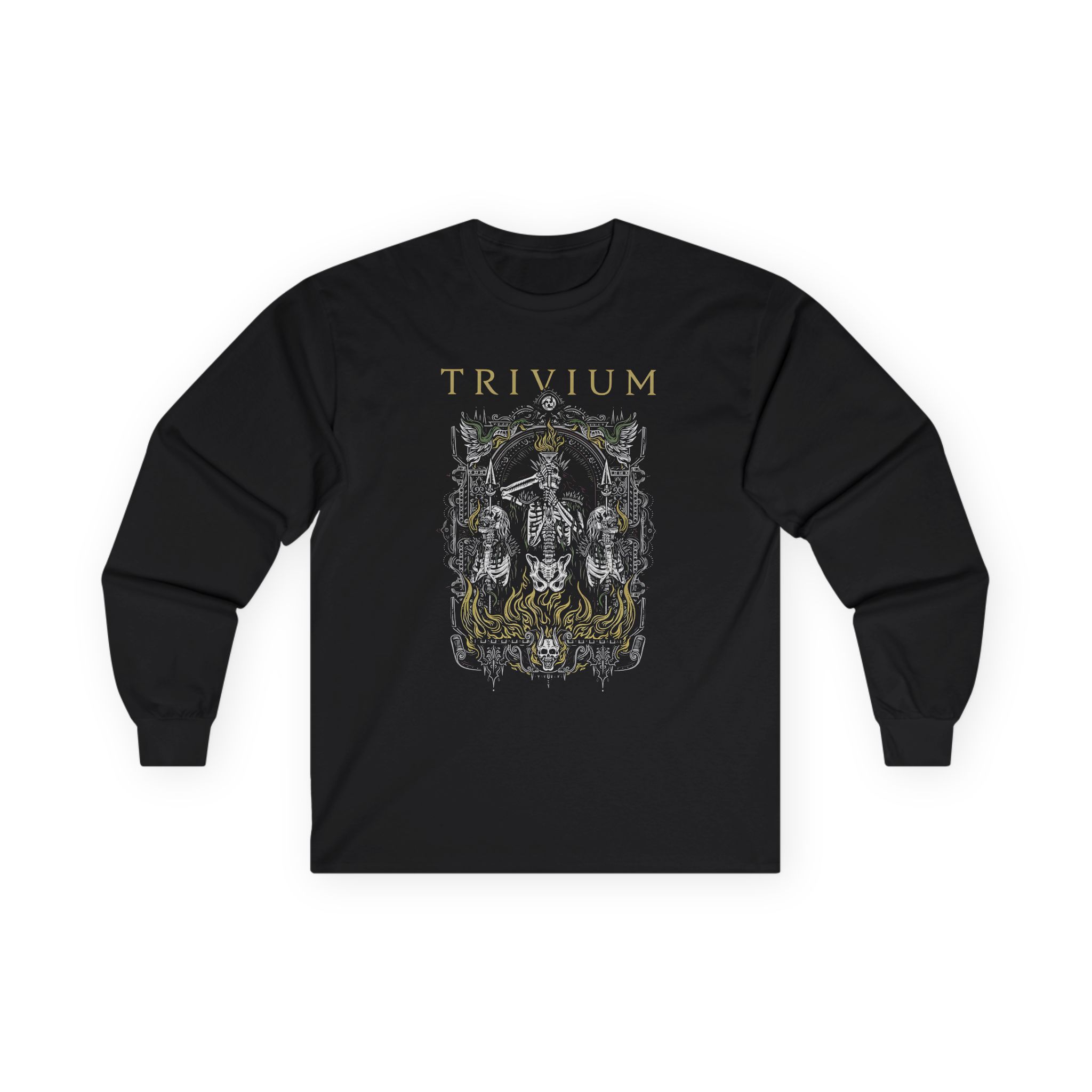 Trivium Skelly Frame Unisex Ultra Cotton Long Sleeve Tee