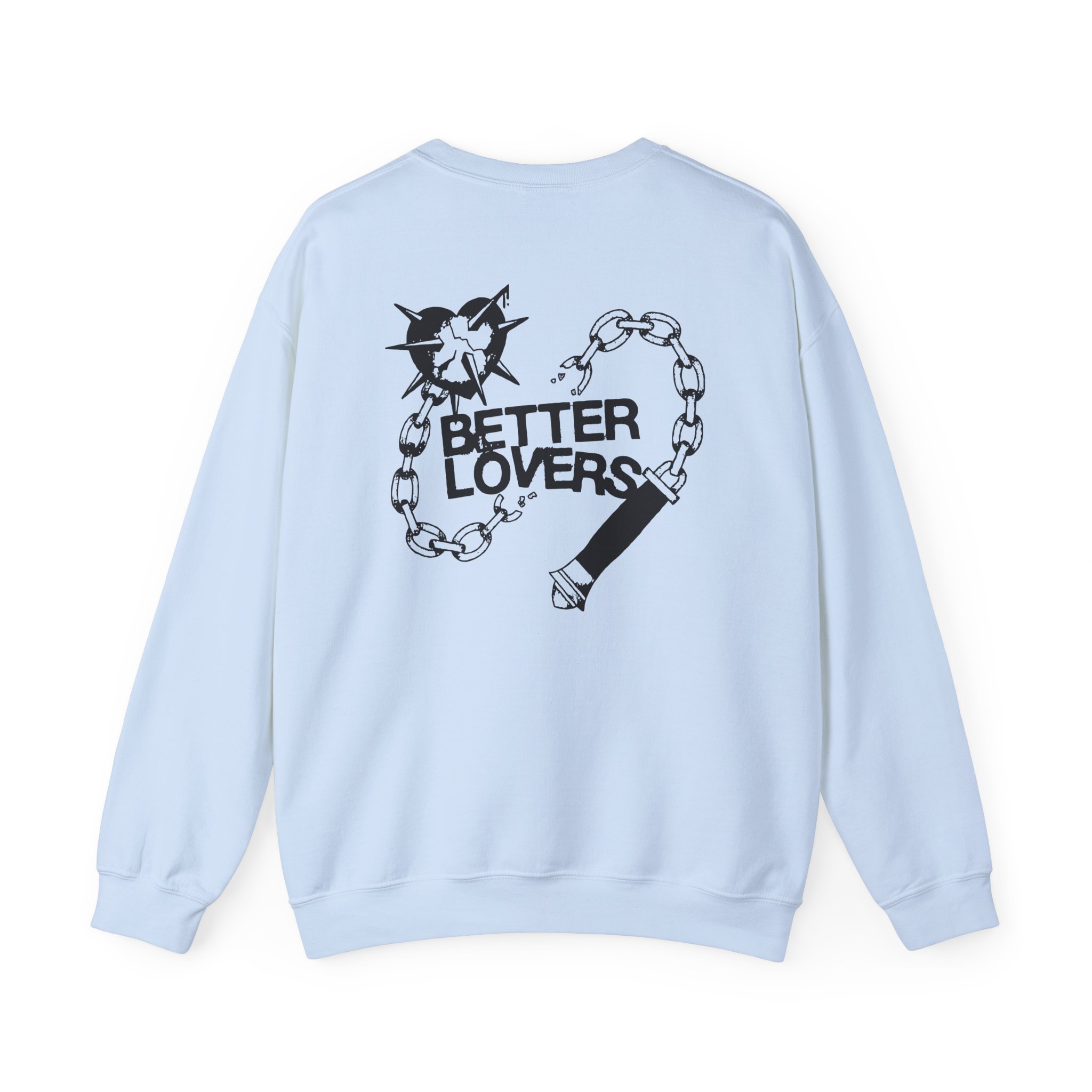 Better Lovers Love Hurts Unisex Heavy Blendâ„¢ Crewneck Sweatshirt
