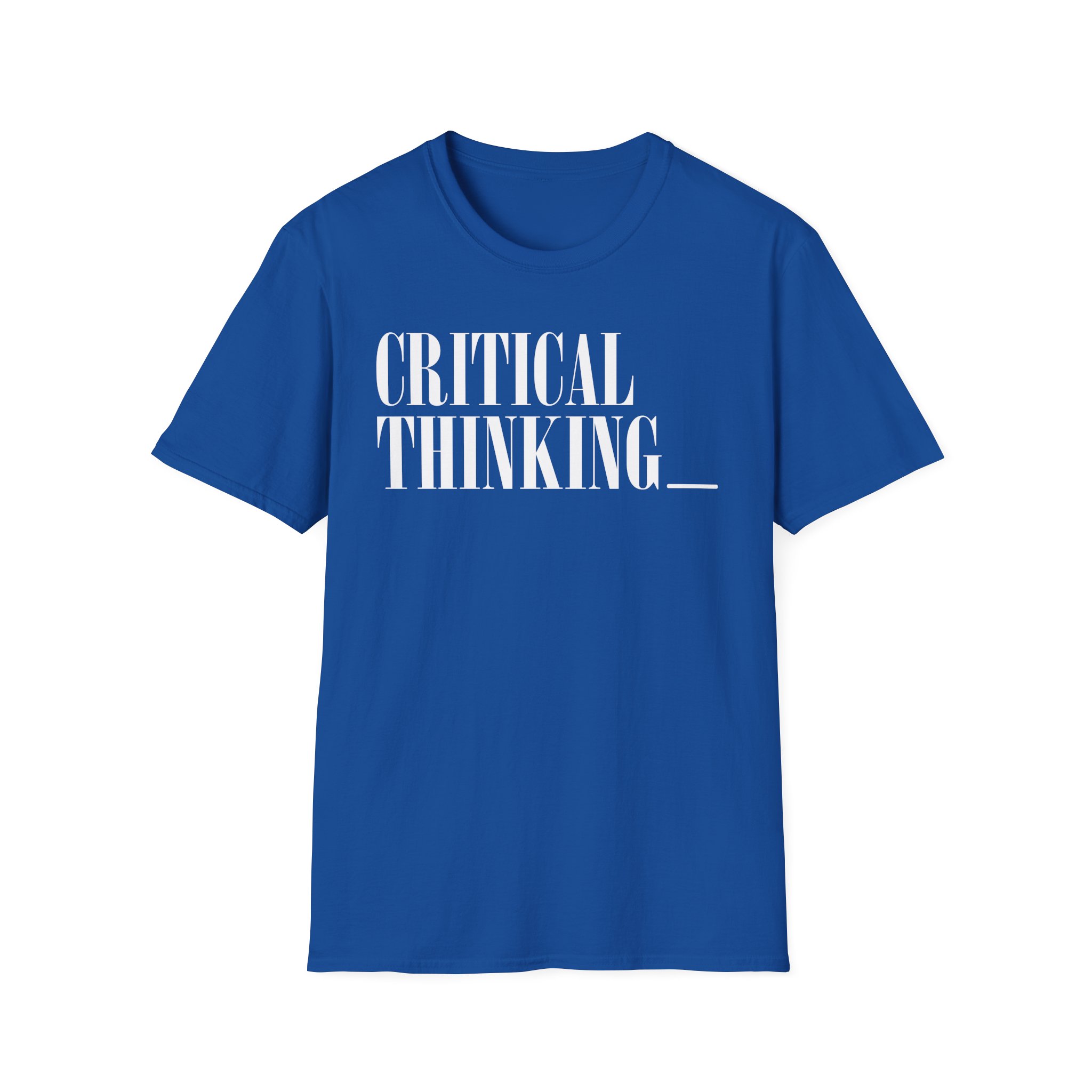 Manic Street Preachers Critical Thinking Unisex Softstyle T-Shirt