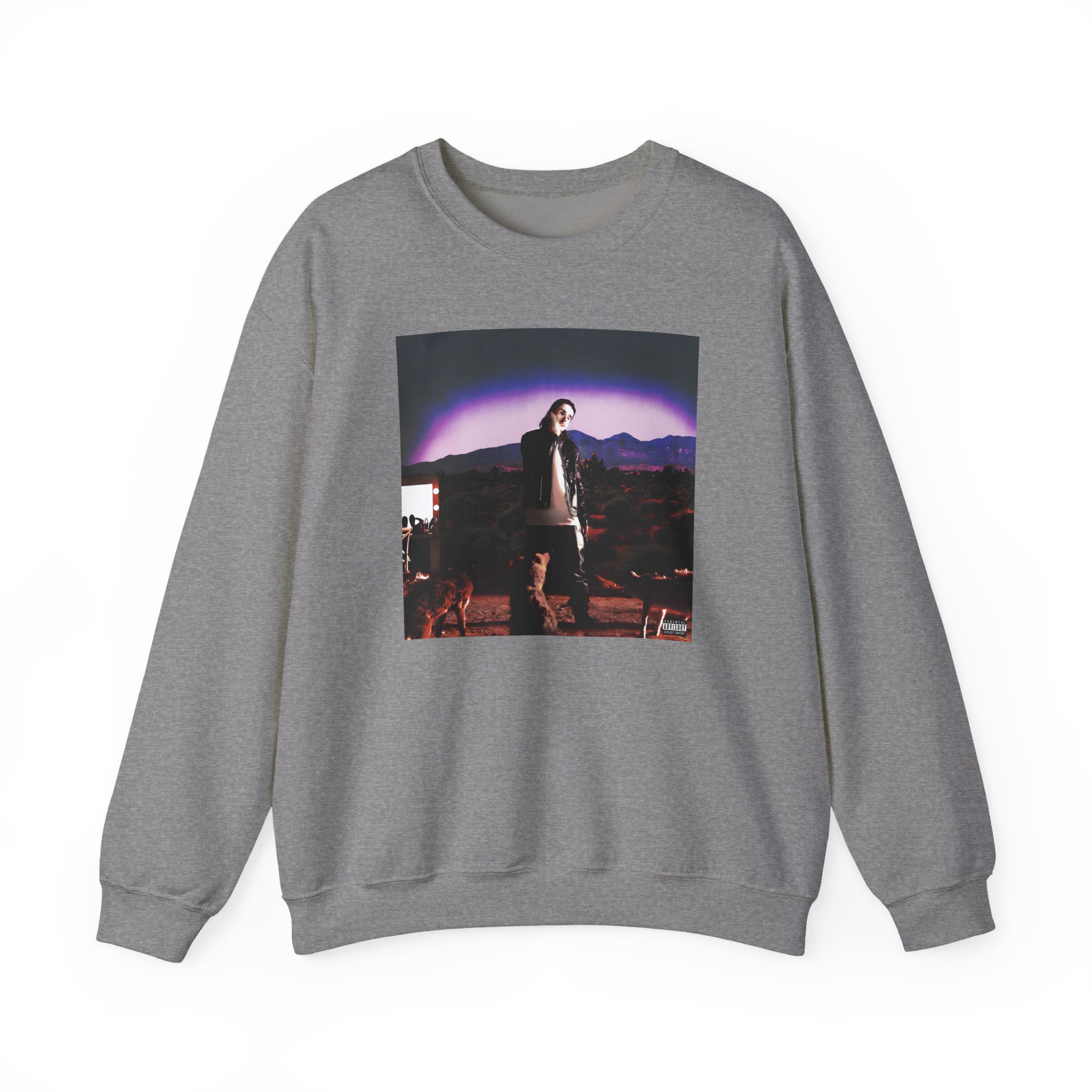 Tommy Richman Debut Album Coyote Unisex Heavy Blendâ„¢ Crewneck Sweatshirt