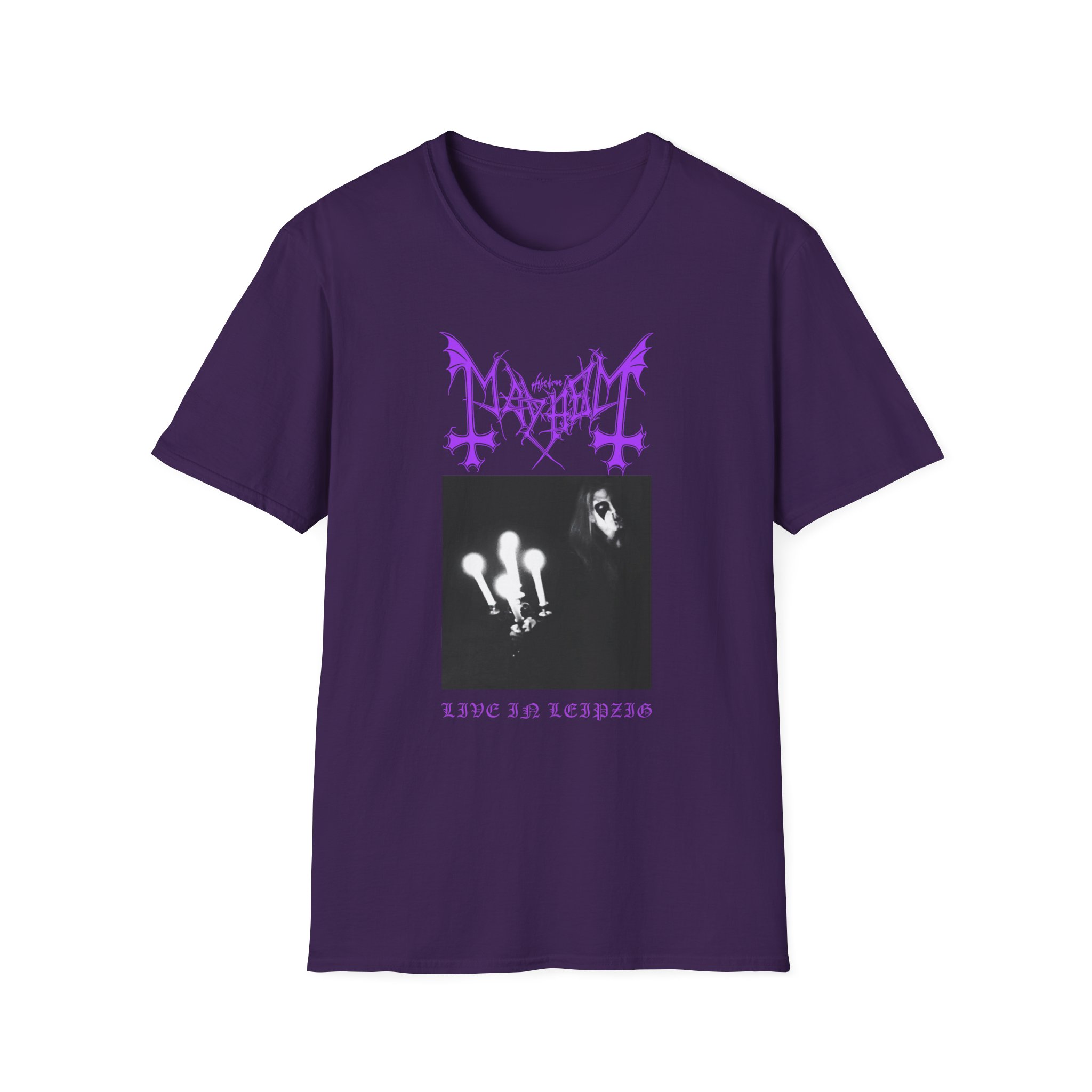 Mayhem Live In Leipzig Unisex Softstyle T-Shirt