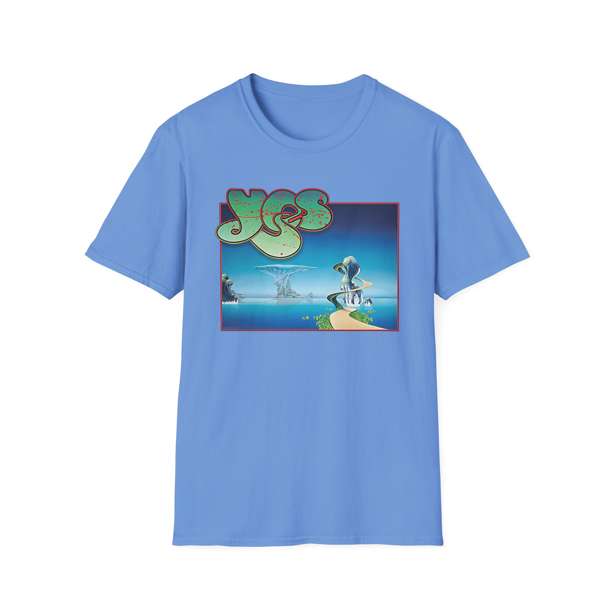 Yes Song Album Cover Unisex Softstyle T-Shirt