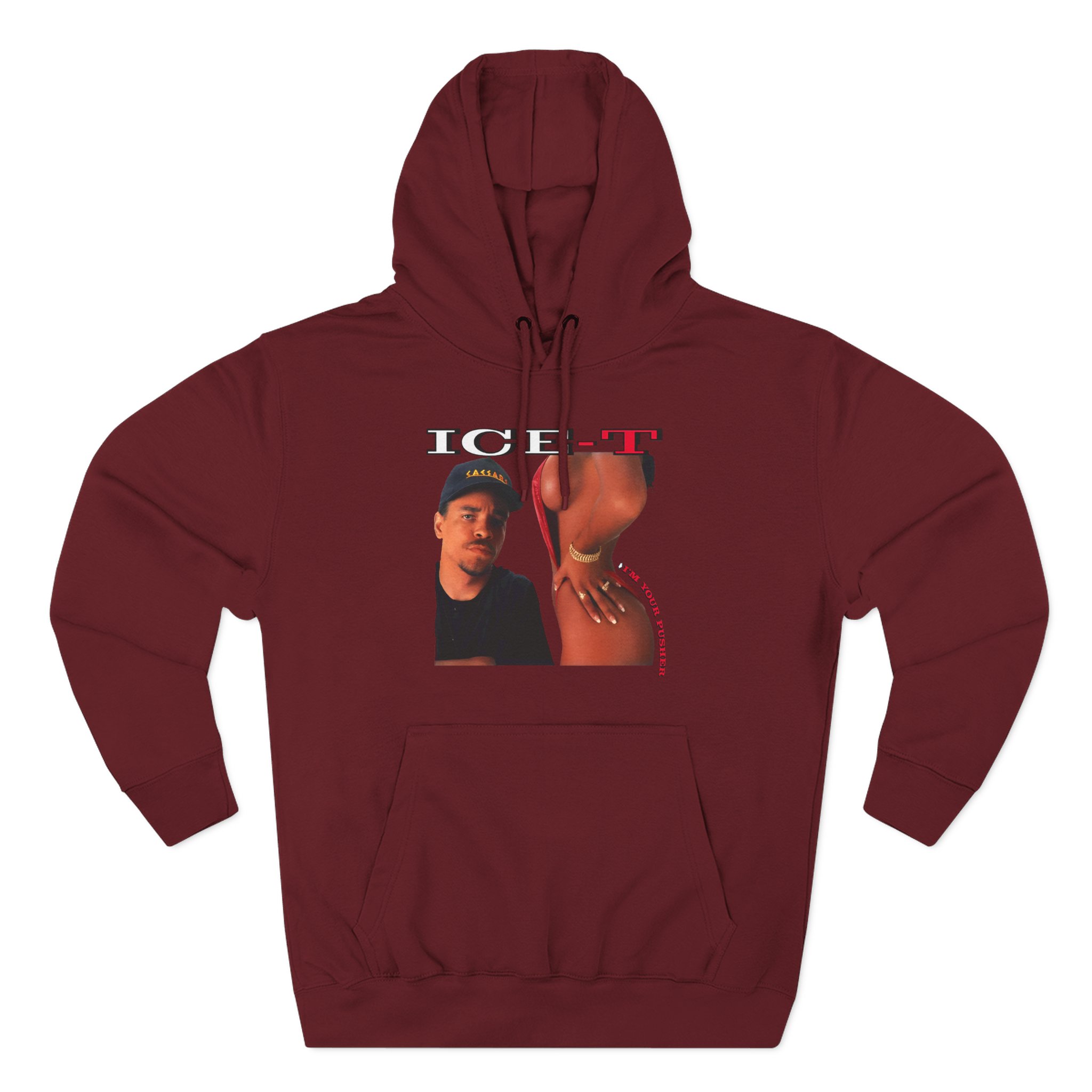 Ice-t I'm Your Pusher Three-Panel Fleece Hoodie