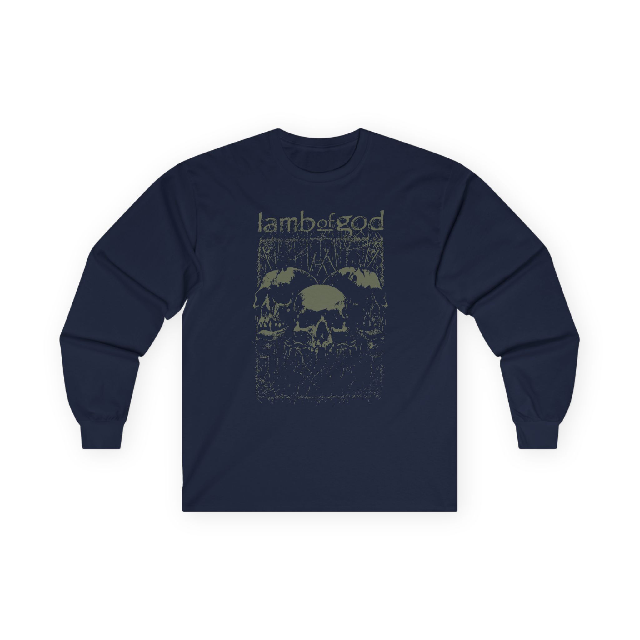 Lamb of God Skull Unisex Ultra Cotton Long Sleeve Tee