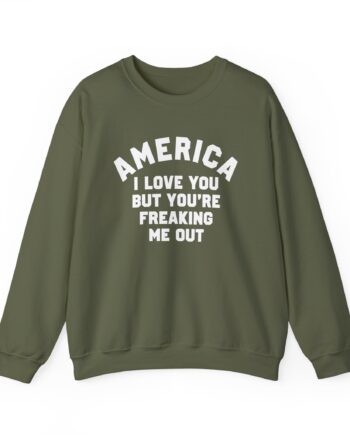 The Menzingers You're Freaking Me Out Unisex Heavy Blend™ Crewneck Sweatshirt