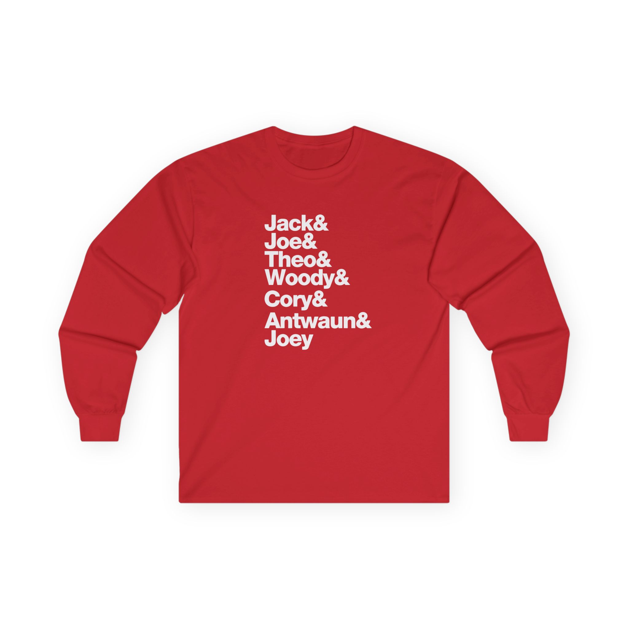 Vulfpeck Names Unisex Ultra Cotton Long Sleeve Tee