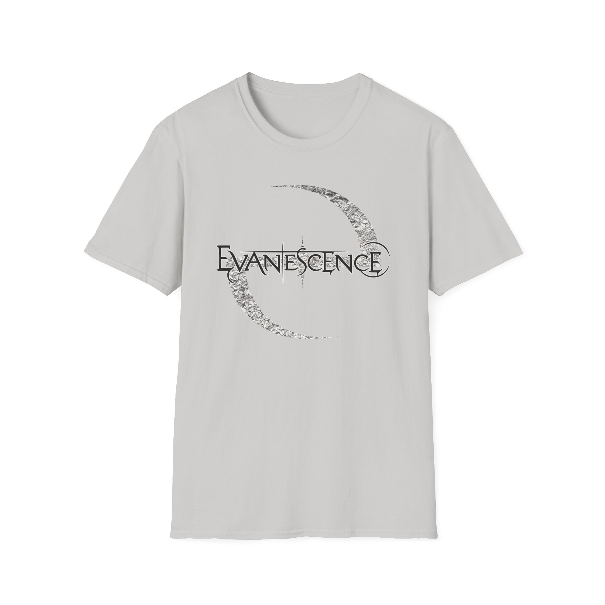 Evanescence Distressed Logo Unisex Softstyle T-Shirt