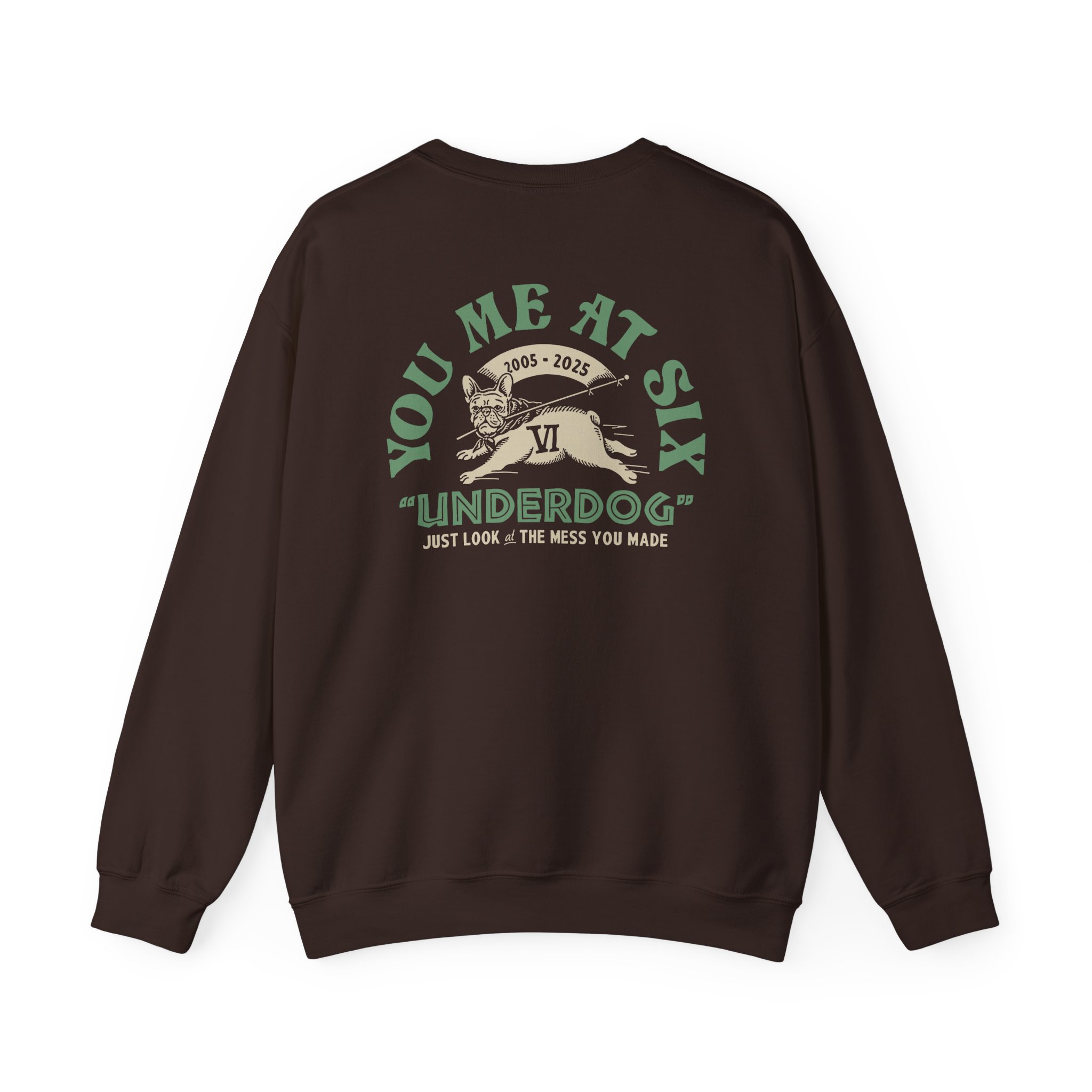 You Me at Six Underdog Unisex Heavy Blendâ„¢ Crewneck Sweatshirt