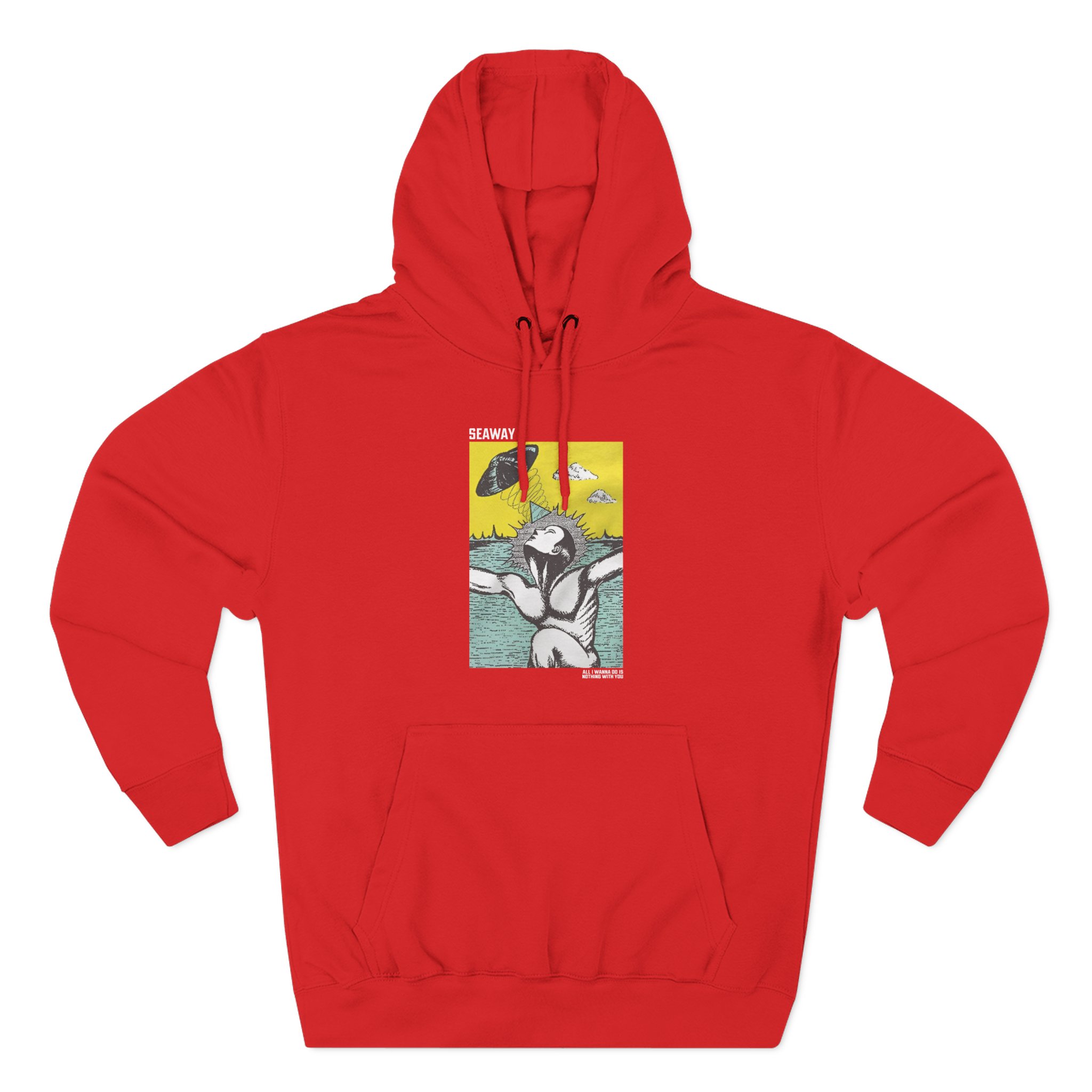 Seaway Earth Three-Panel Fleece Hoodie