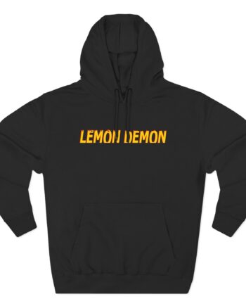 Lemon Demon Three-Panel Fleece Hoodie