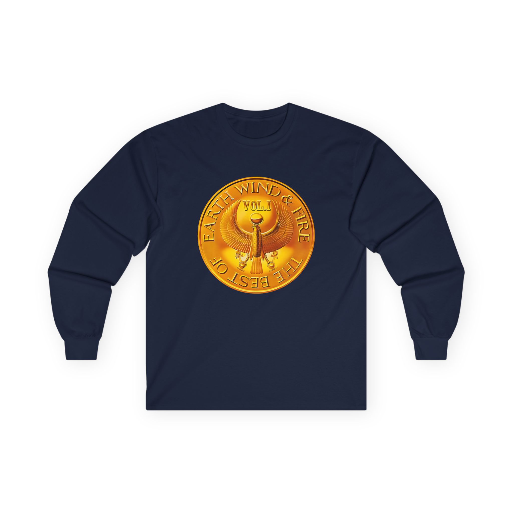Earth Wind & Fire Medallion Teal Unisex Ultra Cotton Long Sleeve Tee