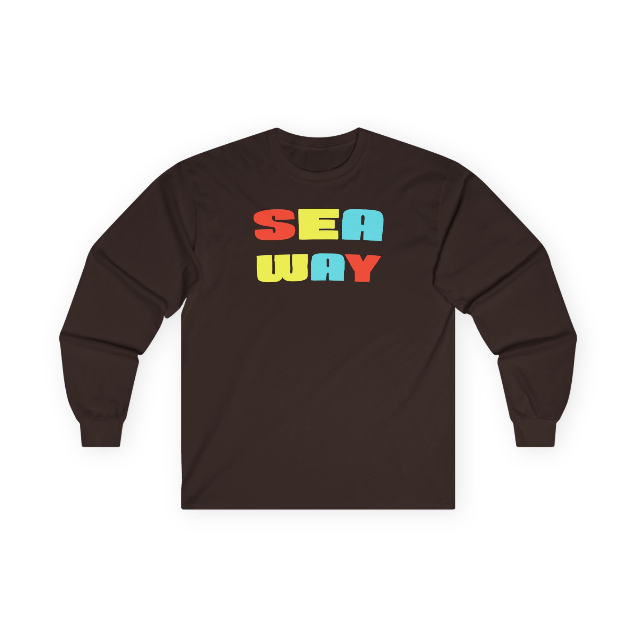Seaway Big Vibe Stacked Unisex Ultra Cotton Long Sleeve Tee