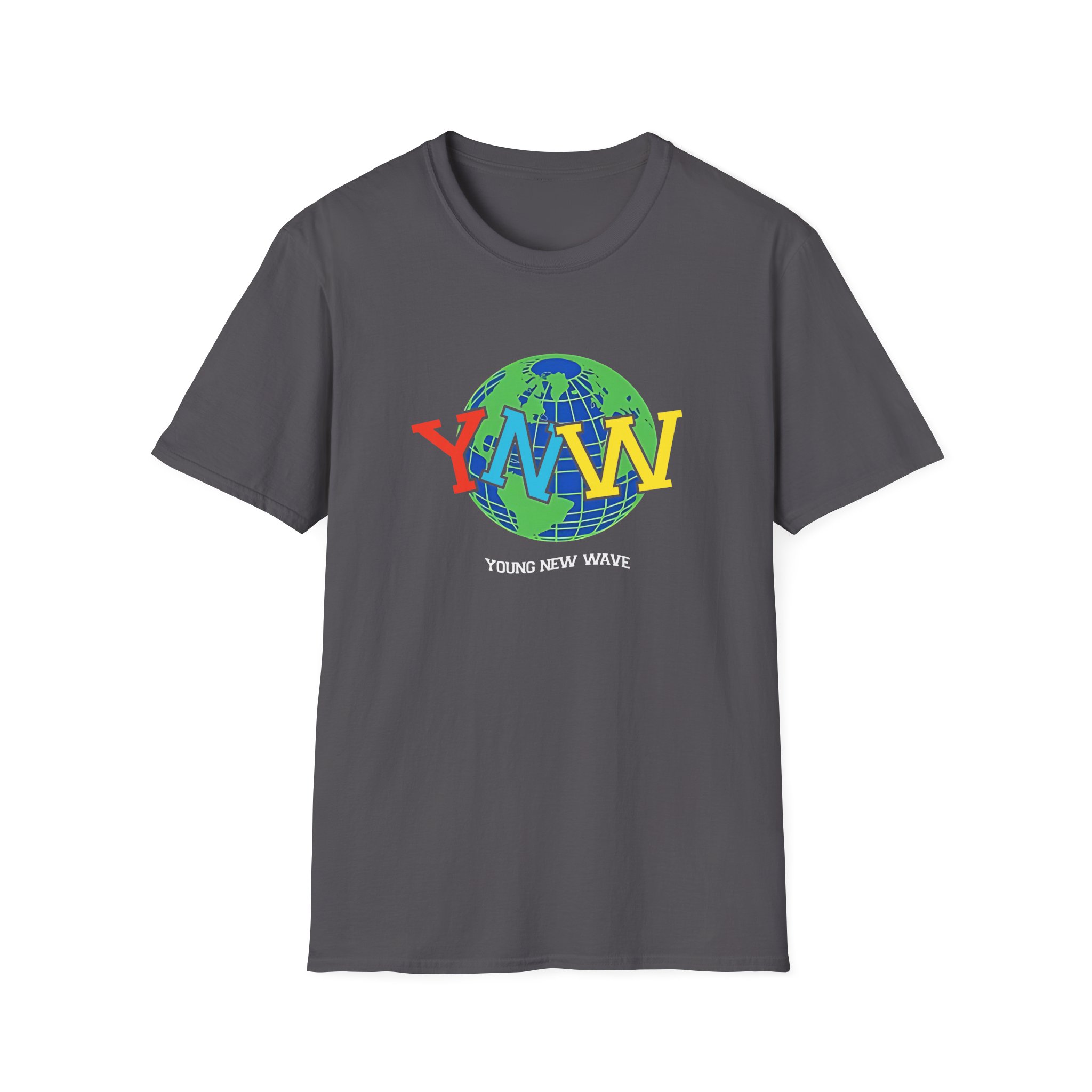 YNW Melly globe Unisex Softstyle T-Shirt