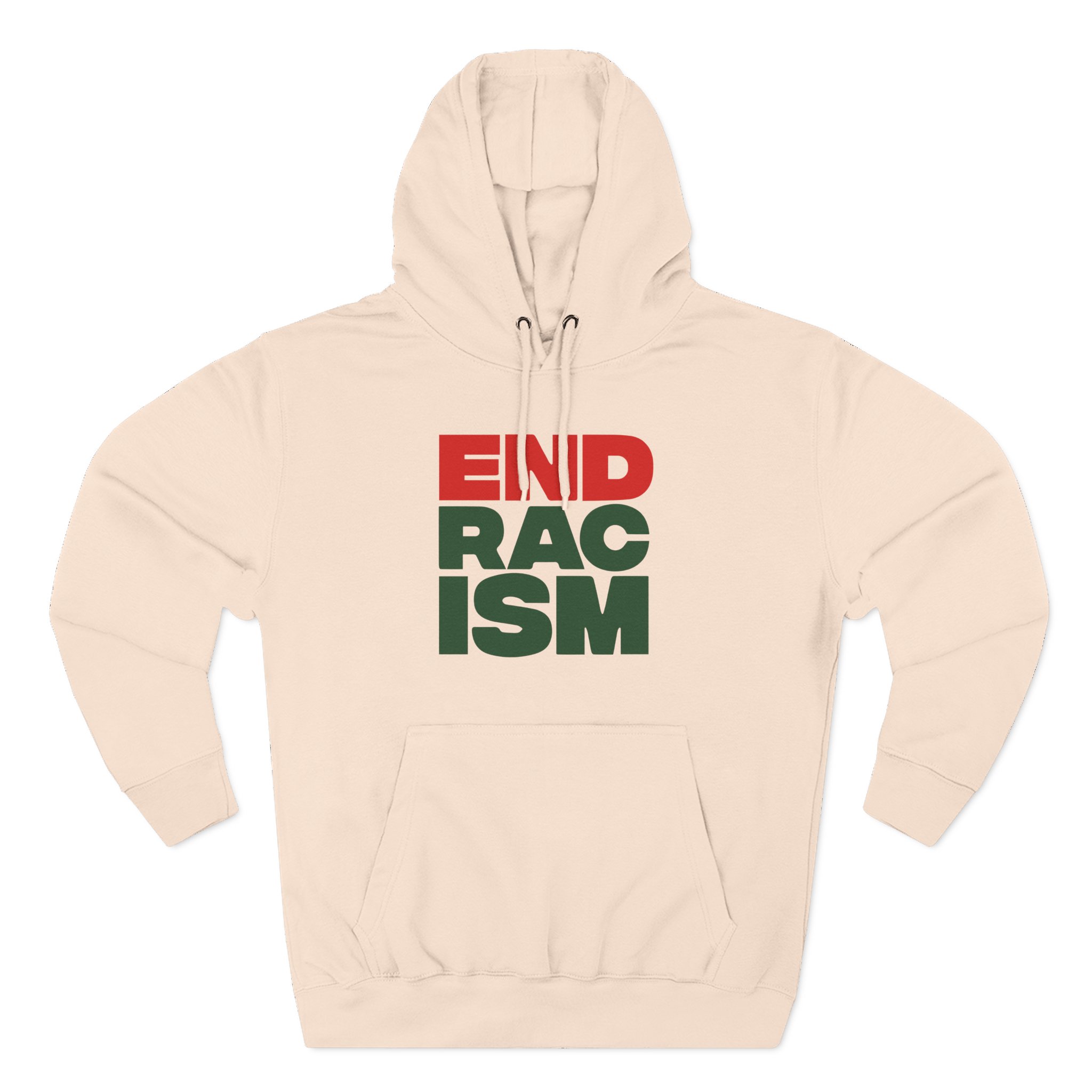 A Tribe Called End Racism Three-Panel Fleece Hoodie