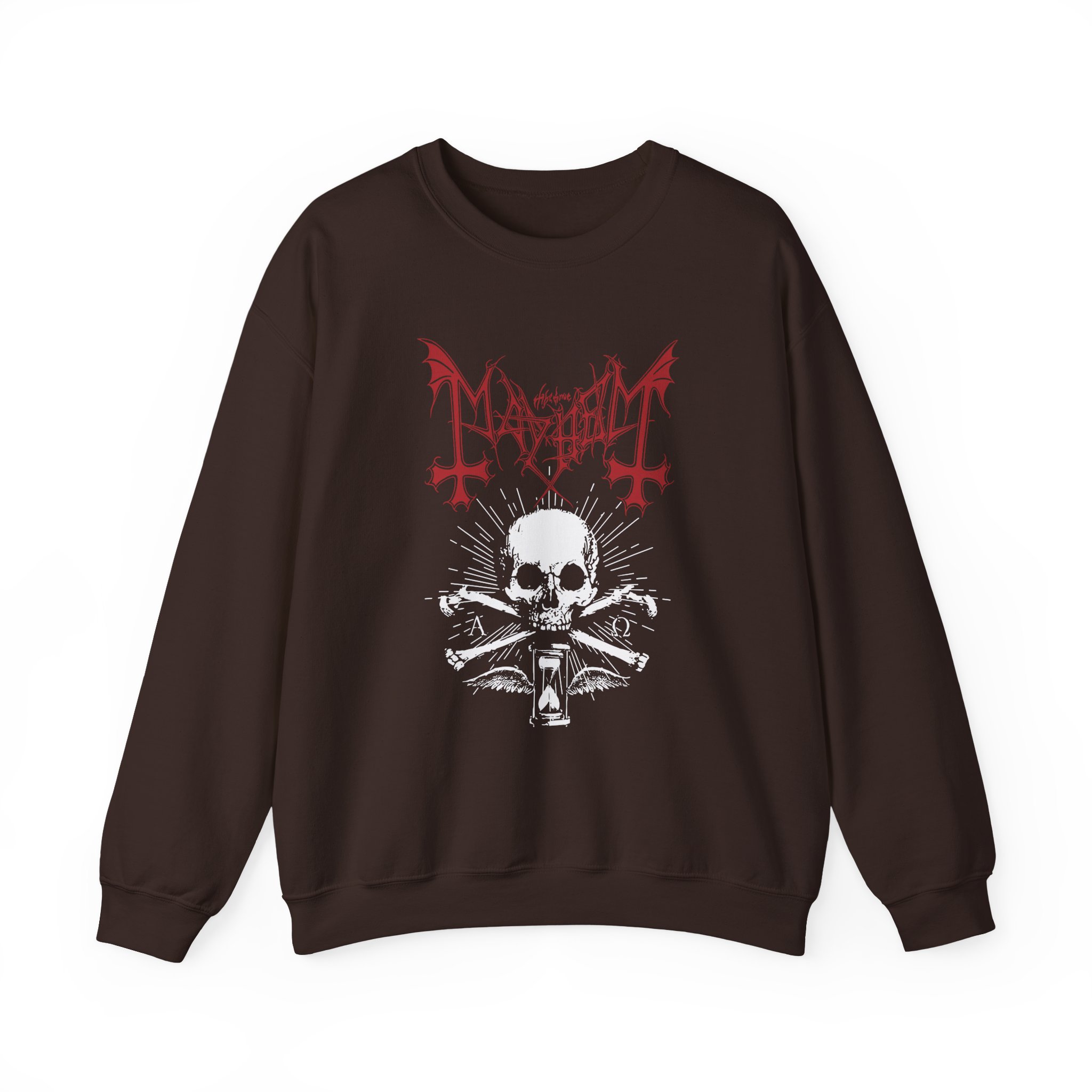 Mayhem Skull Snake Unisex Heavy Blendâ„¢ Crewneck Sweatshirt