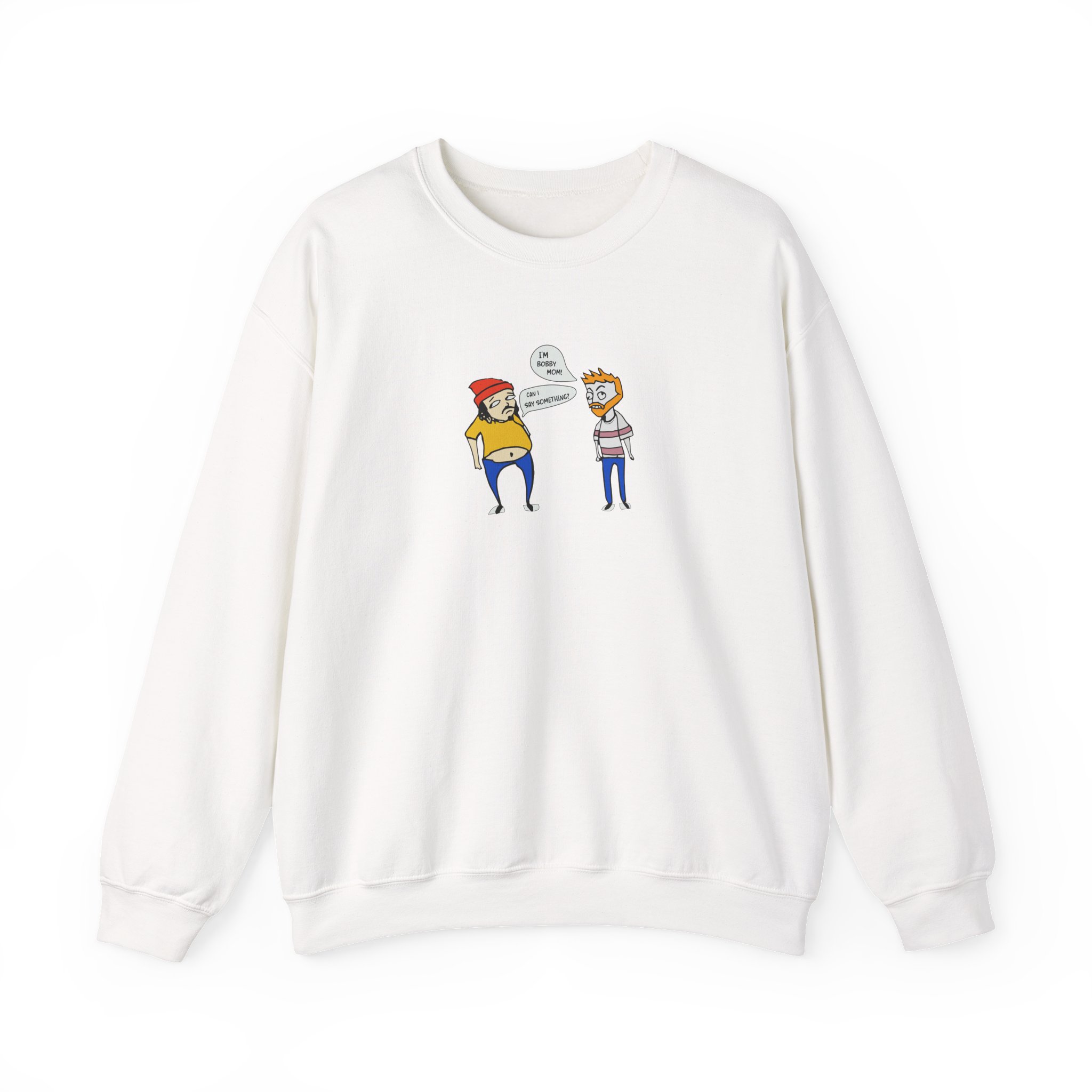 Bad Friends Embroidered Unisex Heavy Blendâ„¢ Crewneck Sweatshirt