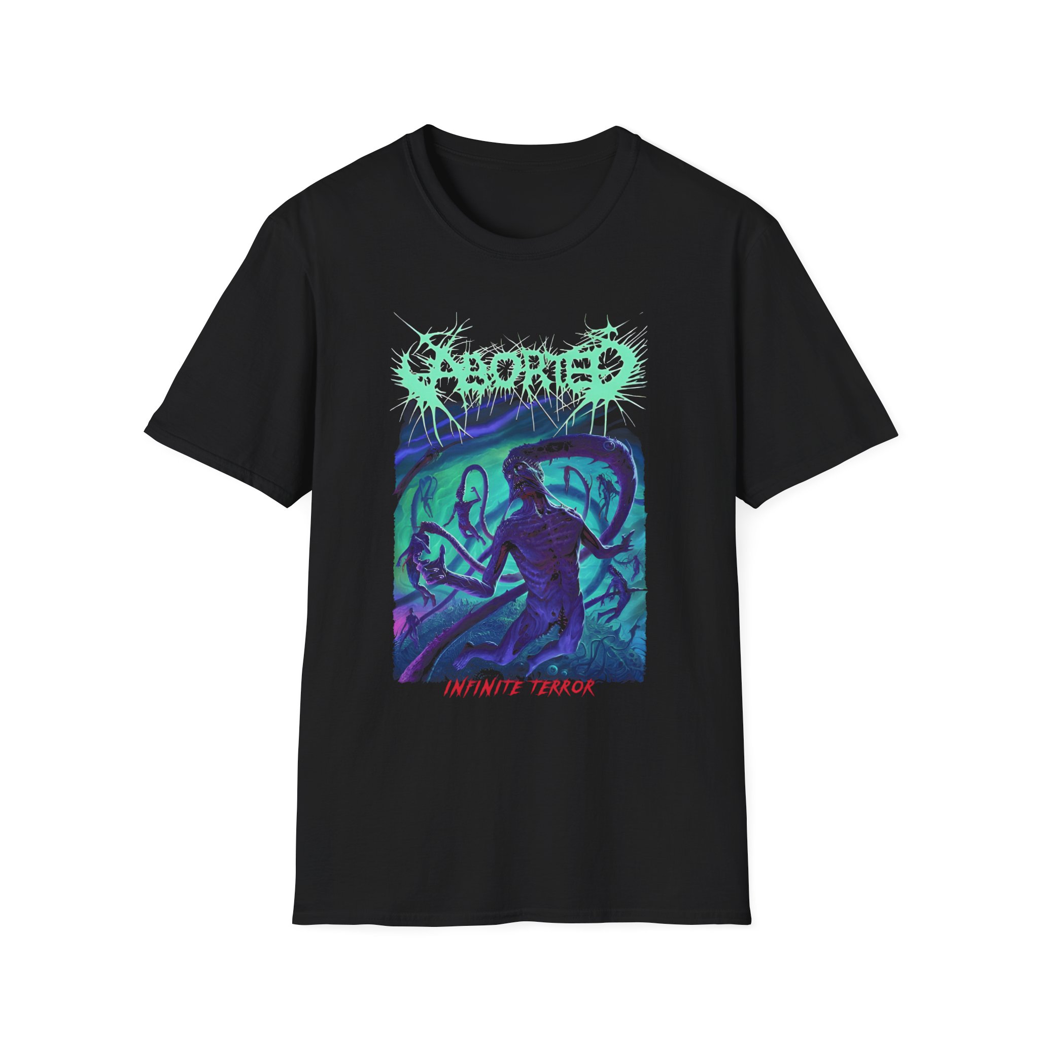 Aborted Infinite Terror Unisex Softstyle T-Shirt