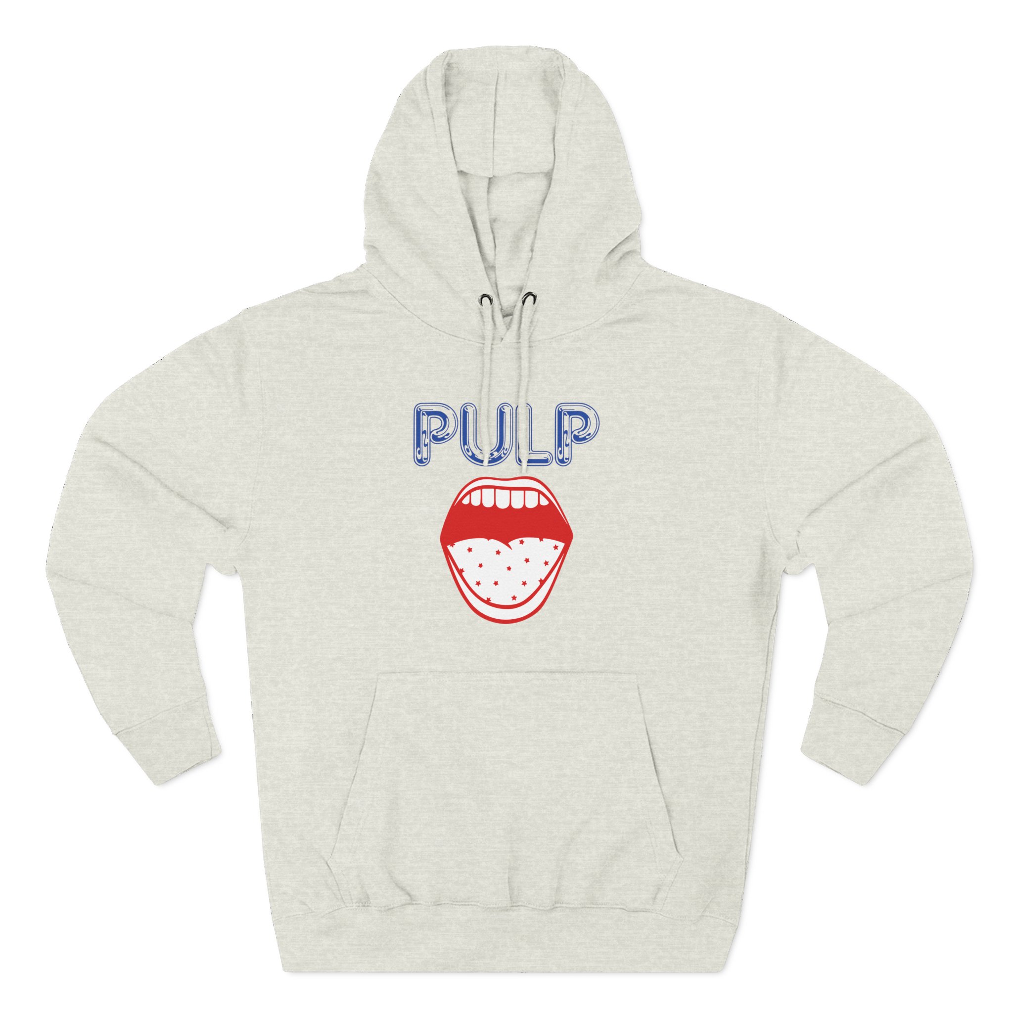 Pulp Big Mouth Three-Panel Fleece Hoodie