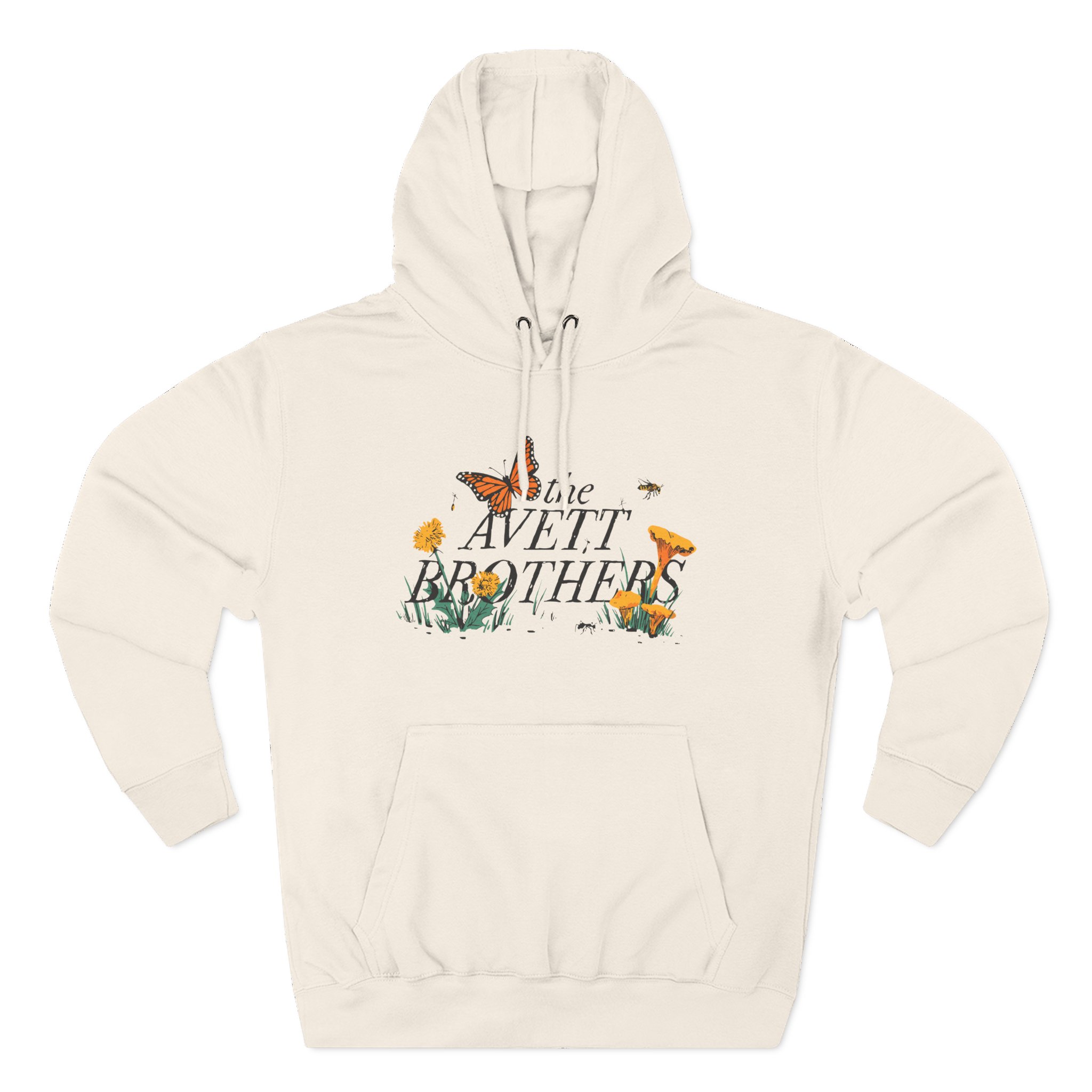 Avett Brothers Wildlife Three-Panel Fleece Hoodie