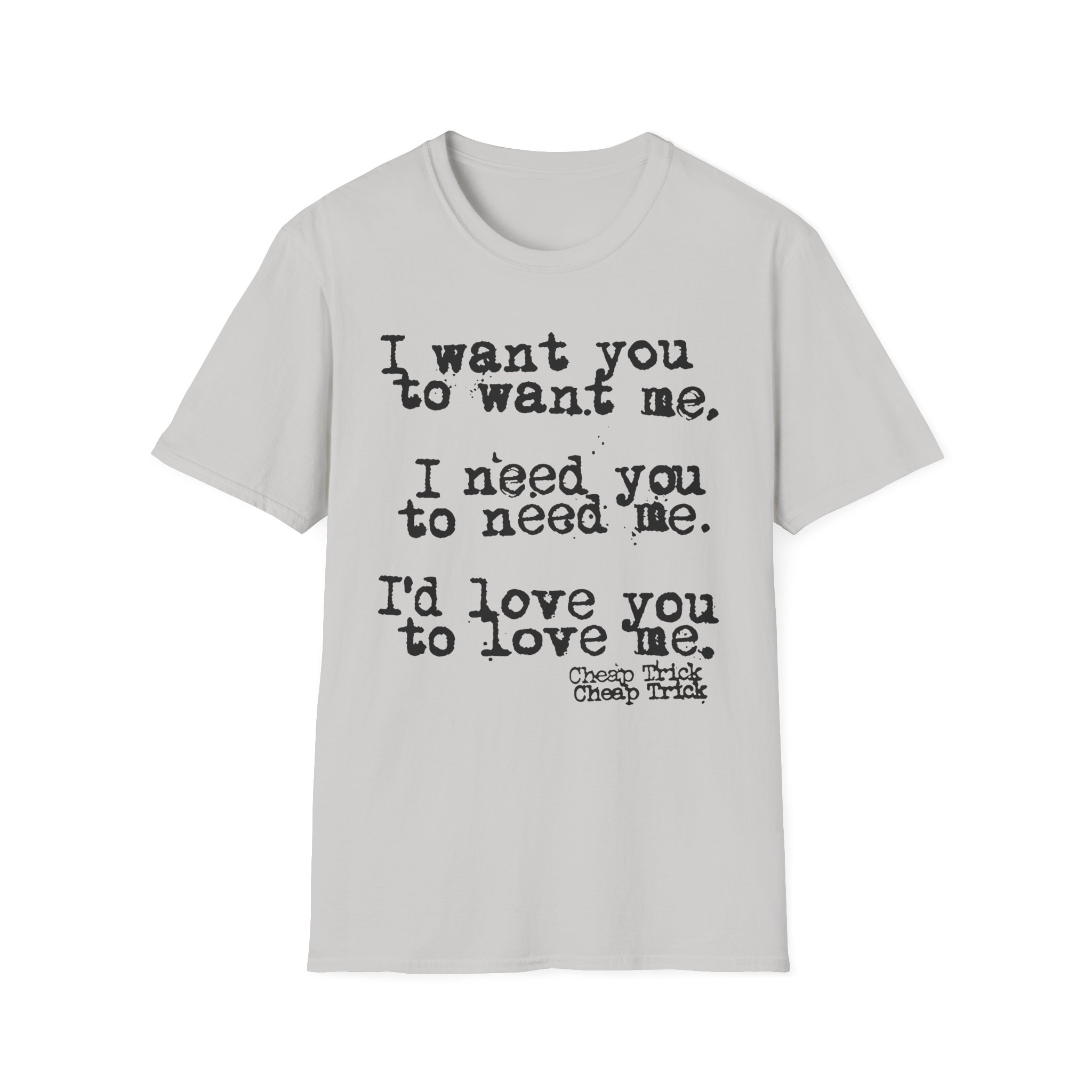 Cheap Trick I Want You to Want Me Unisex Softstyle T-Shirt