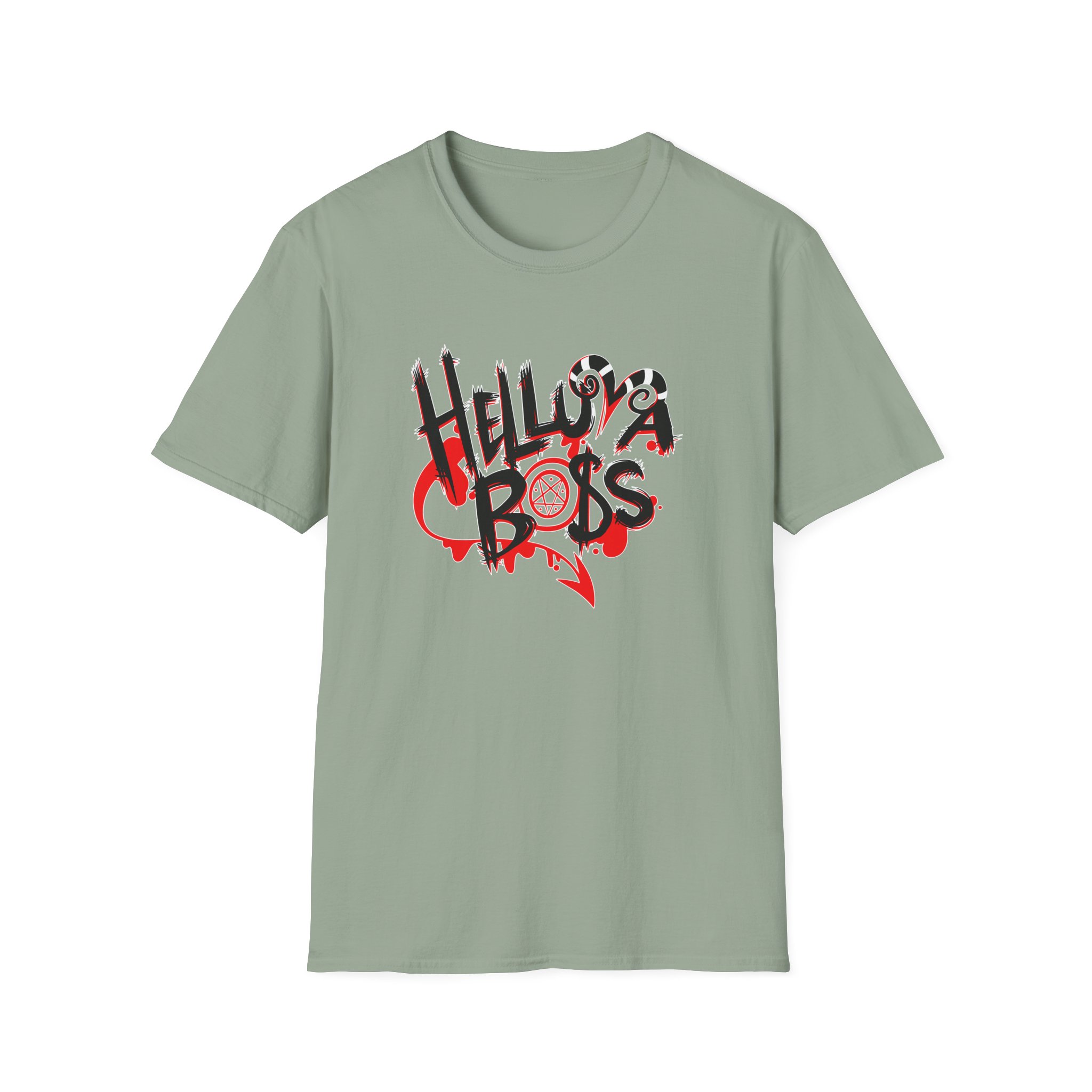 Helluva Boss Logo Unisex Softstyle T-Shirt