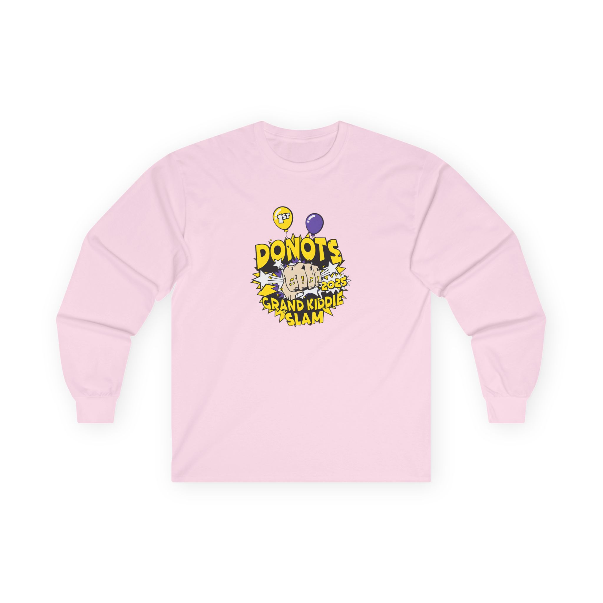 Donots Grand Kiddie Slam Unisex Ultra Cotton Long Sleeve Tee