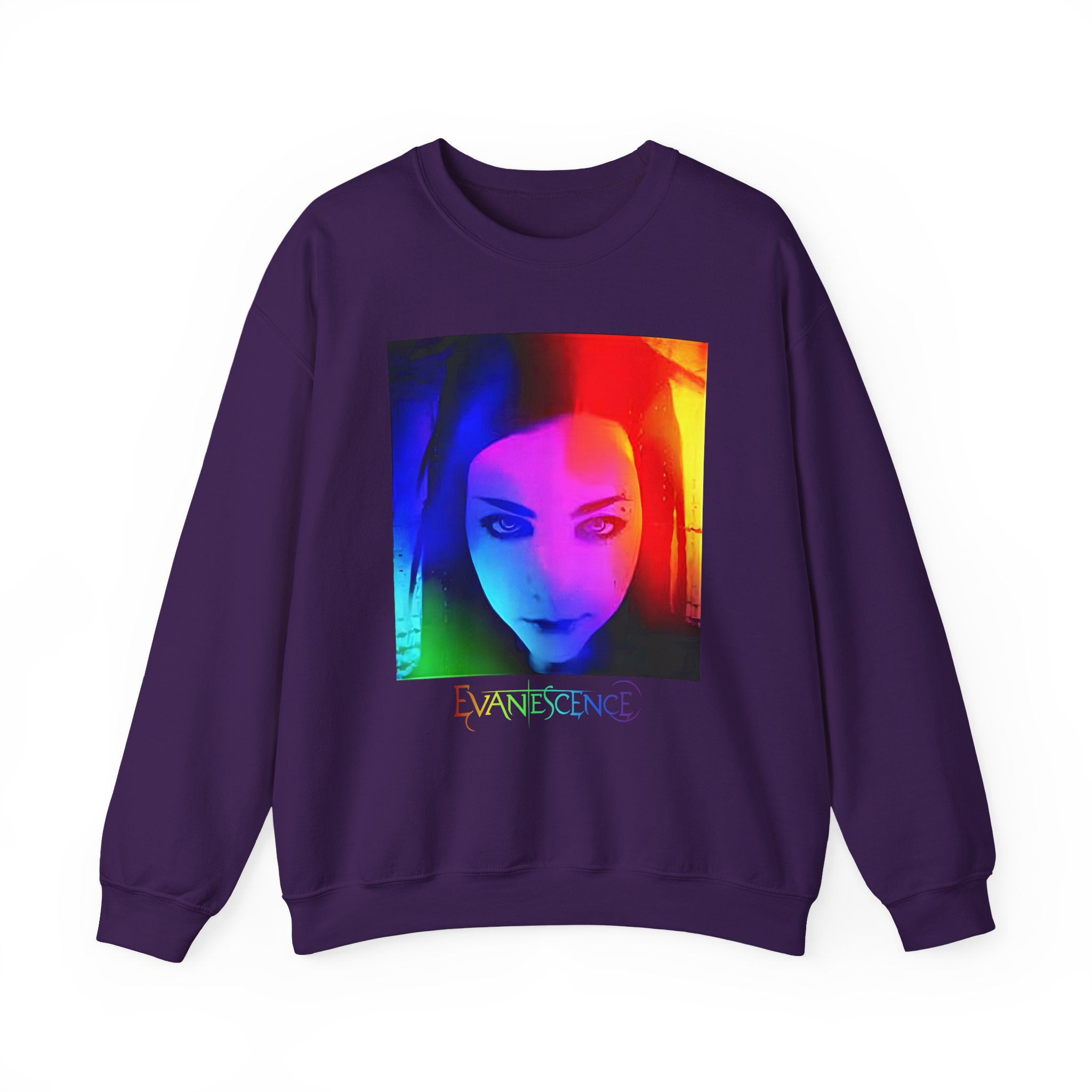 Evanescence Gradient Fallen Album Unisex Heavy Blendâ„¢ Crewneck Sweatshirt