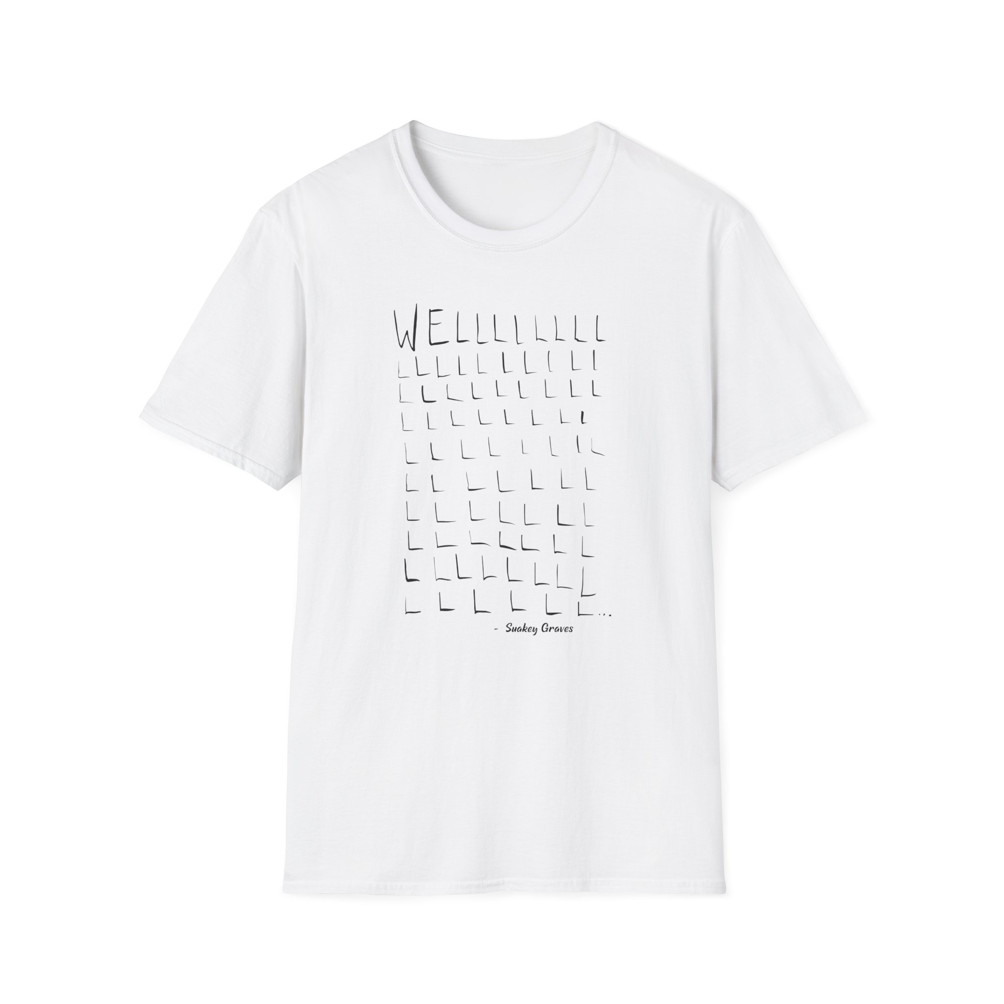 Shakey Graves WELLLL Unisex Softstyle T-Shirt