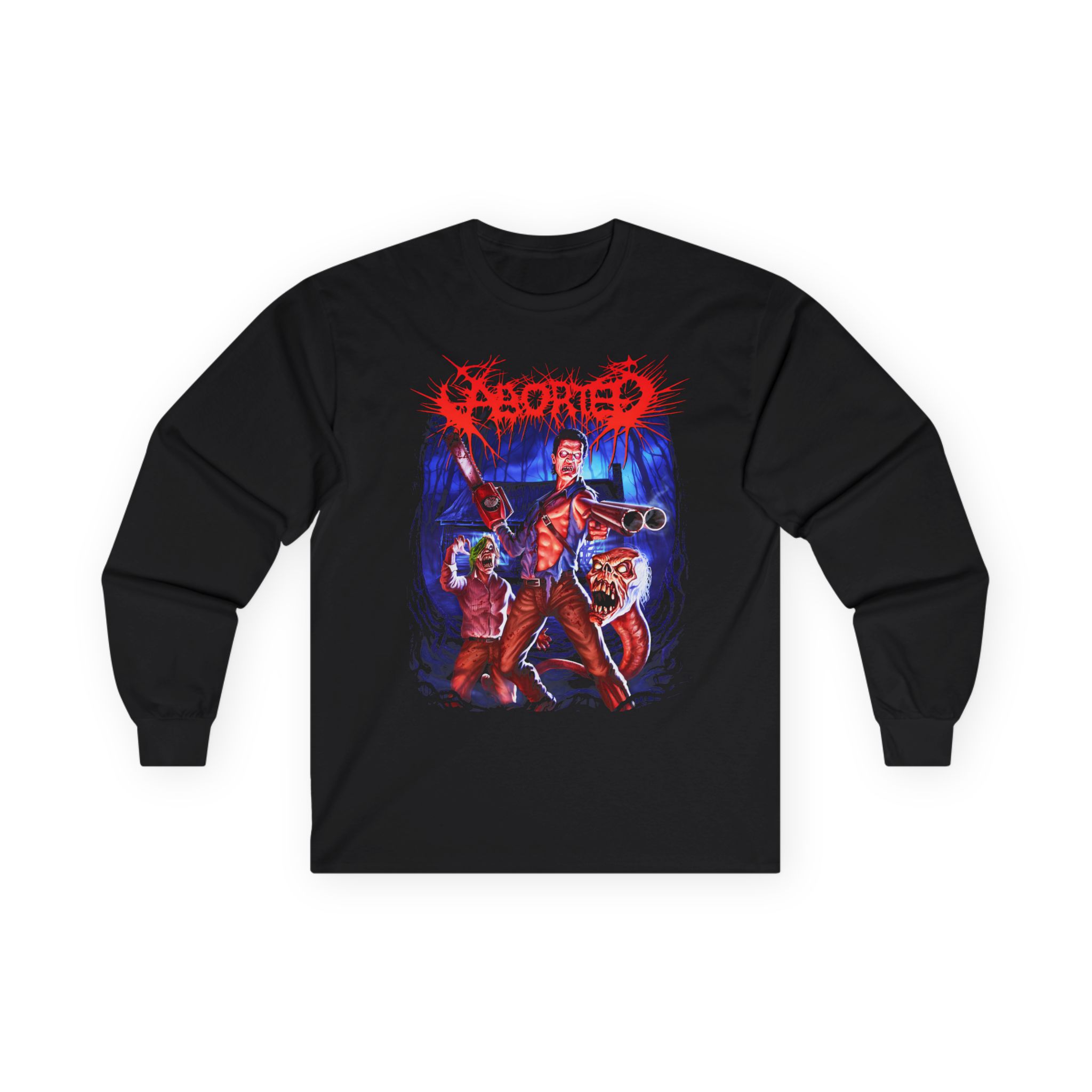 Aborted Ashy Blasty Unisex Ultra Cotton Long Sleeve Tee