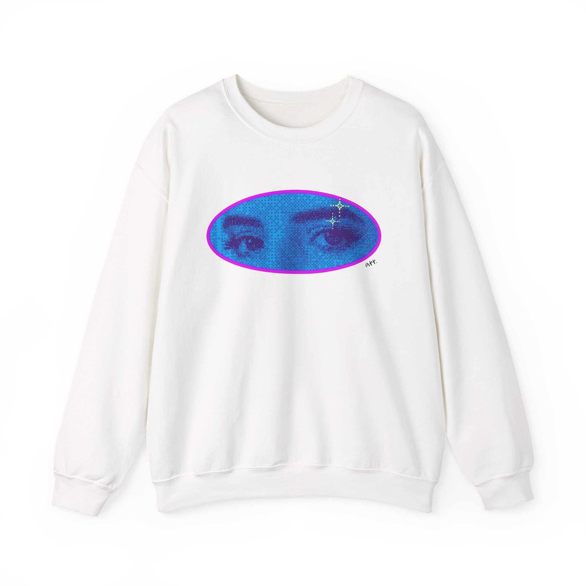 Young Miko Att Unisex Heavy Blendâ„¢ Crewneck Sweatshirt