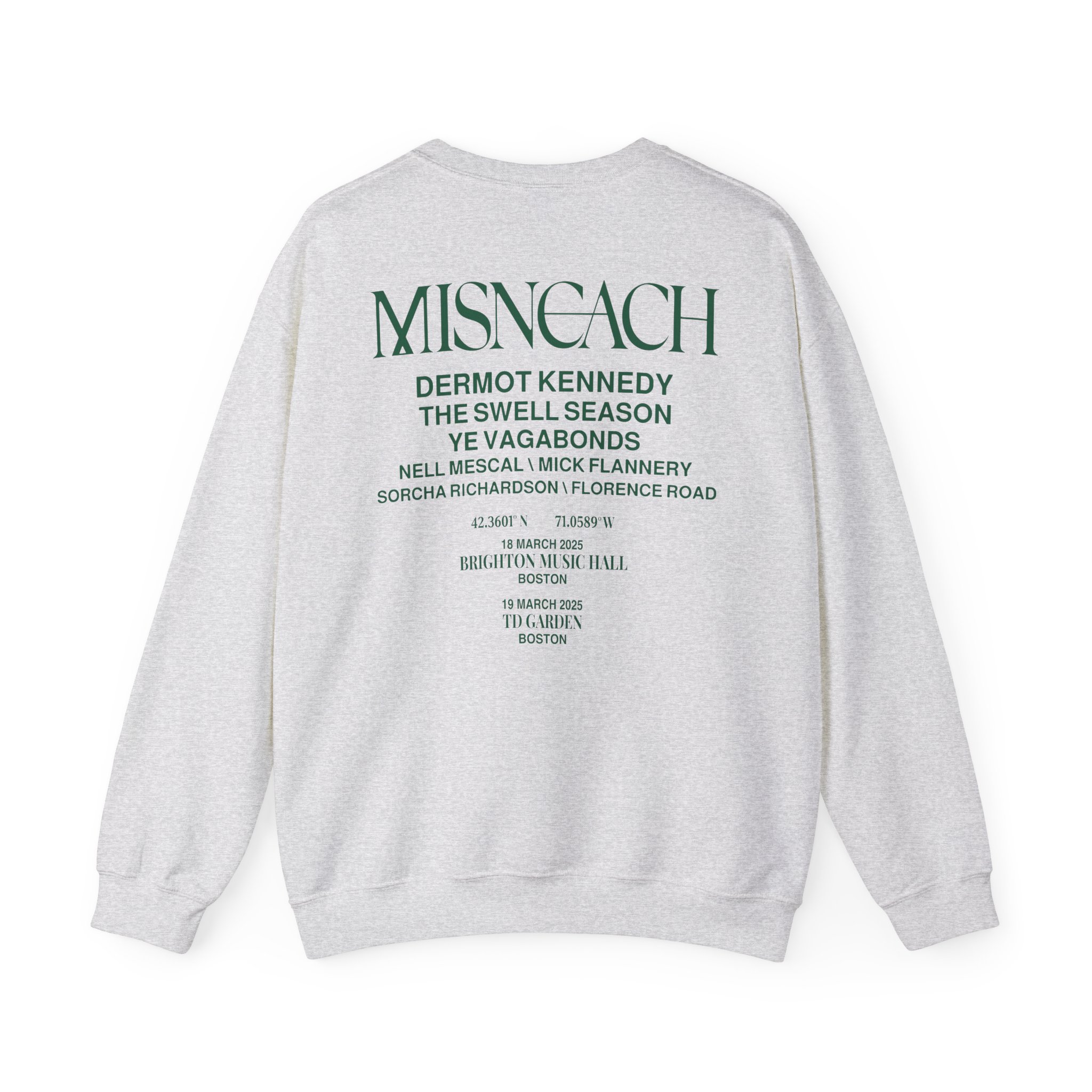 Dermot Kennedy Misneach Festival Event Unisex Heavy Blendâ„¢ Crewneck Sweatshirt