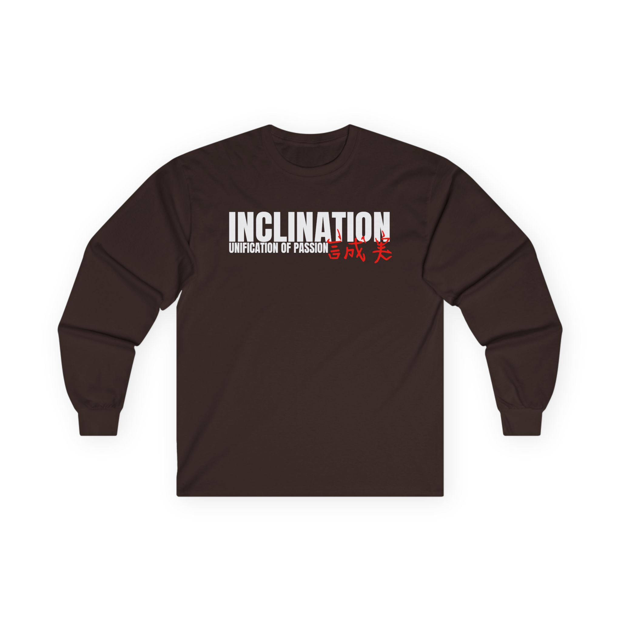 Inclination Straight Edge Unisex Ultra Cotton Long Sleeve Tee