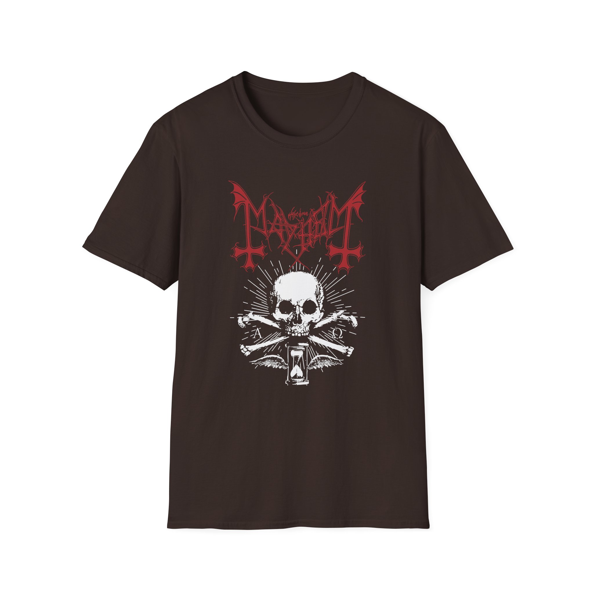 Mayhem Skull Snake Unisex Softstyle T-Shirt