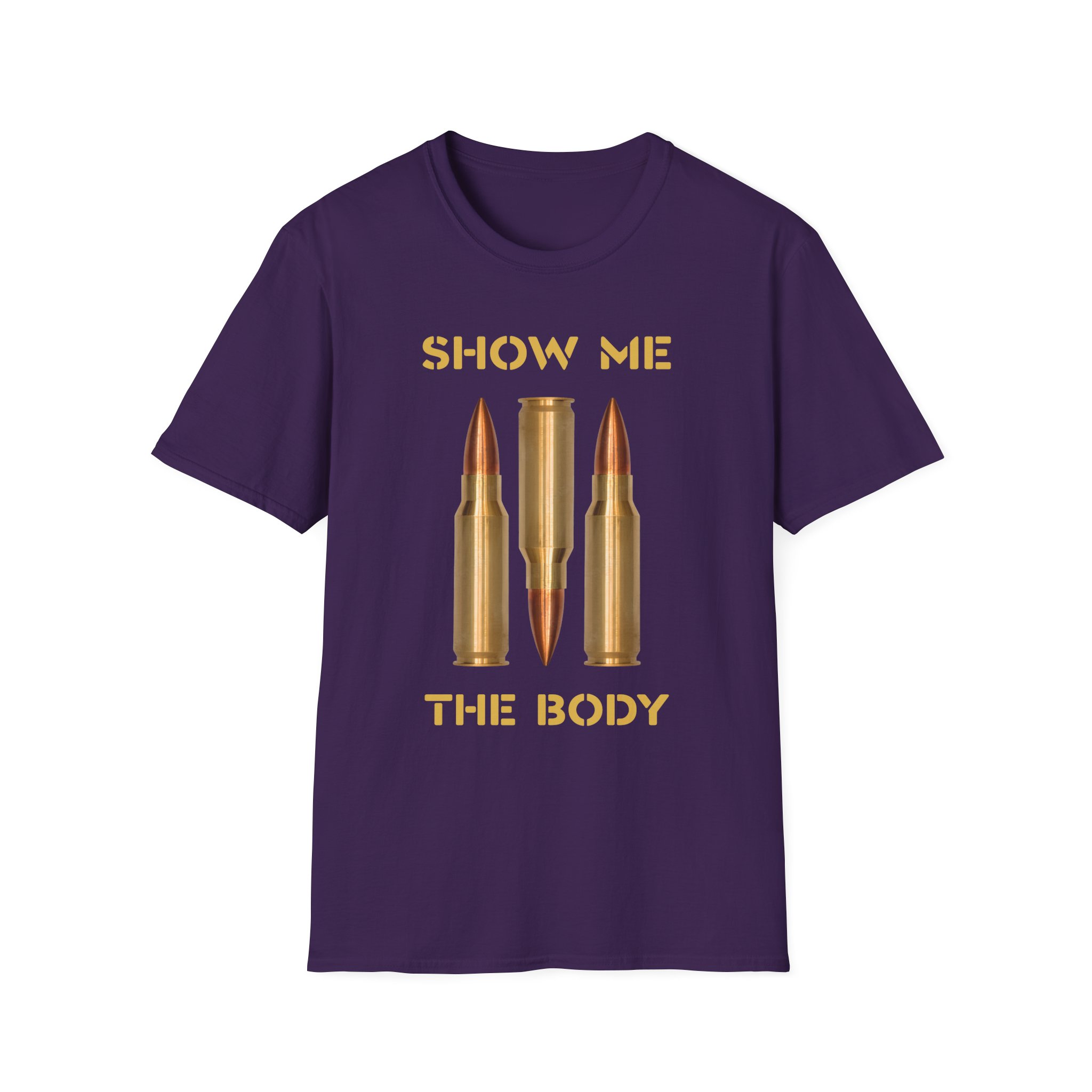 Show Me the Body Bullet Unisex Softstyle T-Shirt