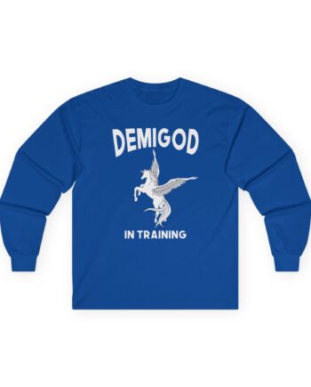 Percy Jackson Demigod in Training Unisex Ultra Cotton Long Sleeve Tee