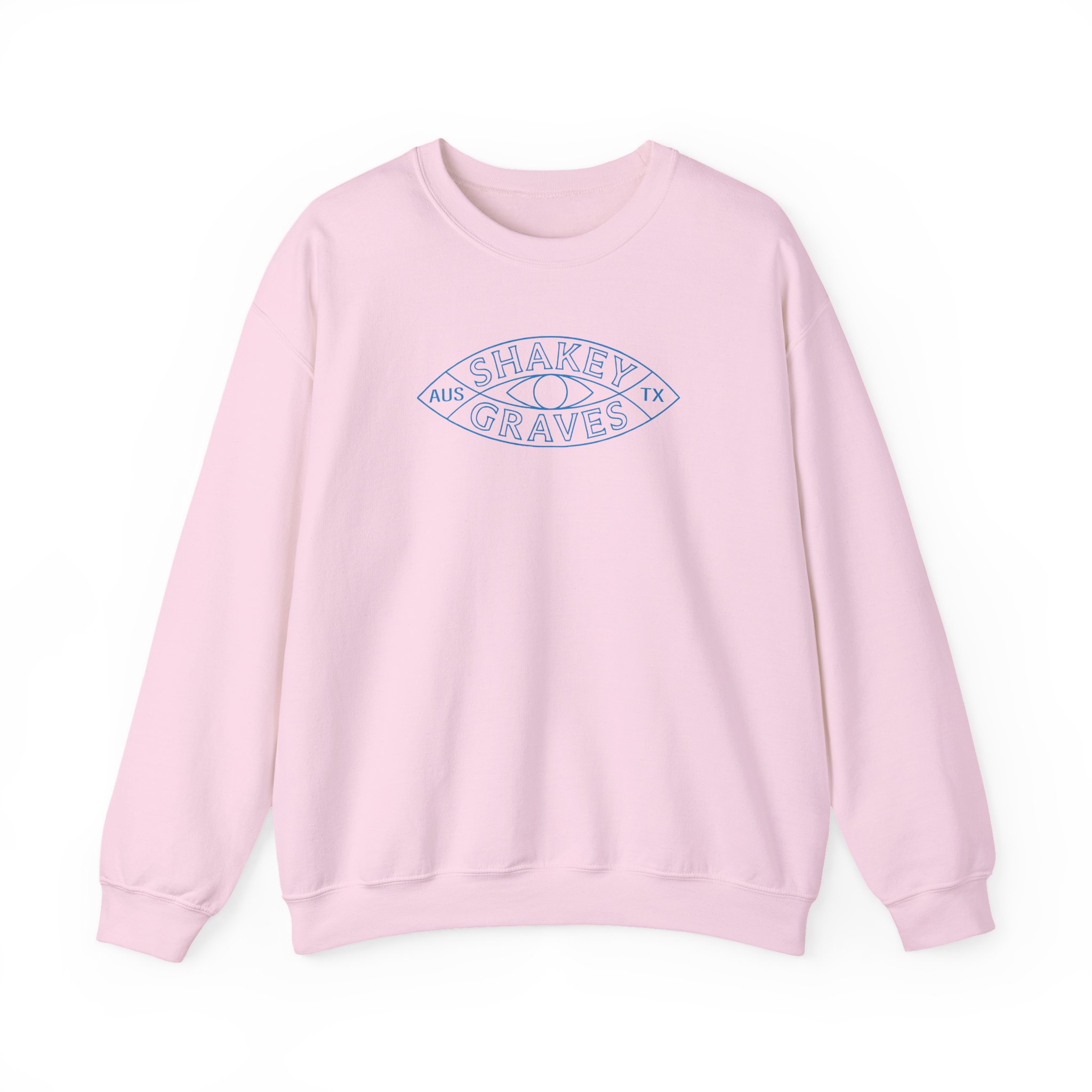 Shakey Graves Evil Eye Unisex Heavy Blendâ„¢ Crewneck Sweatshirt