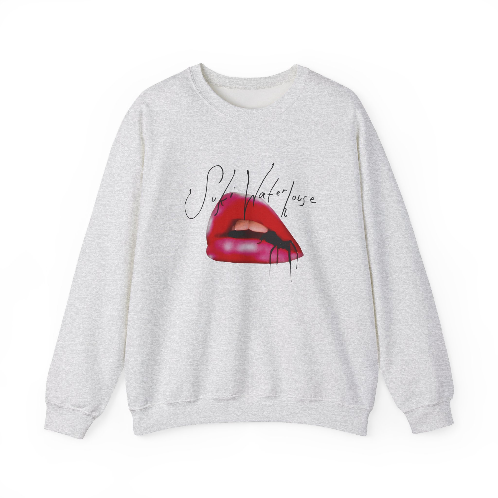 Suki Waterhouse Spider Unisex Heavy Blendâ„¢ Crewneck Sweatshirt