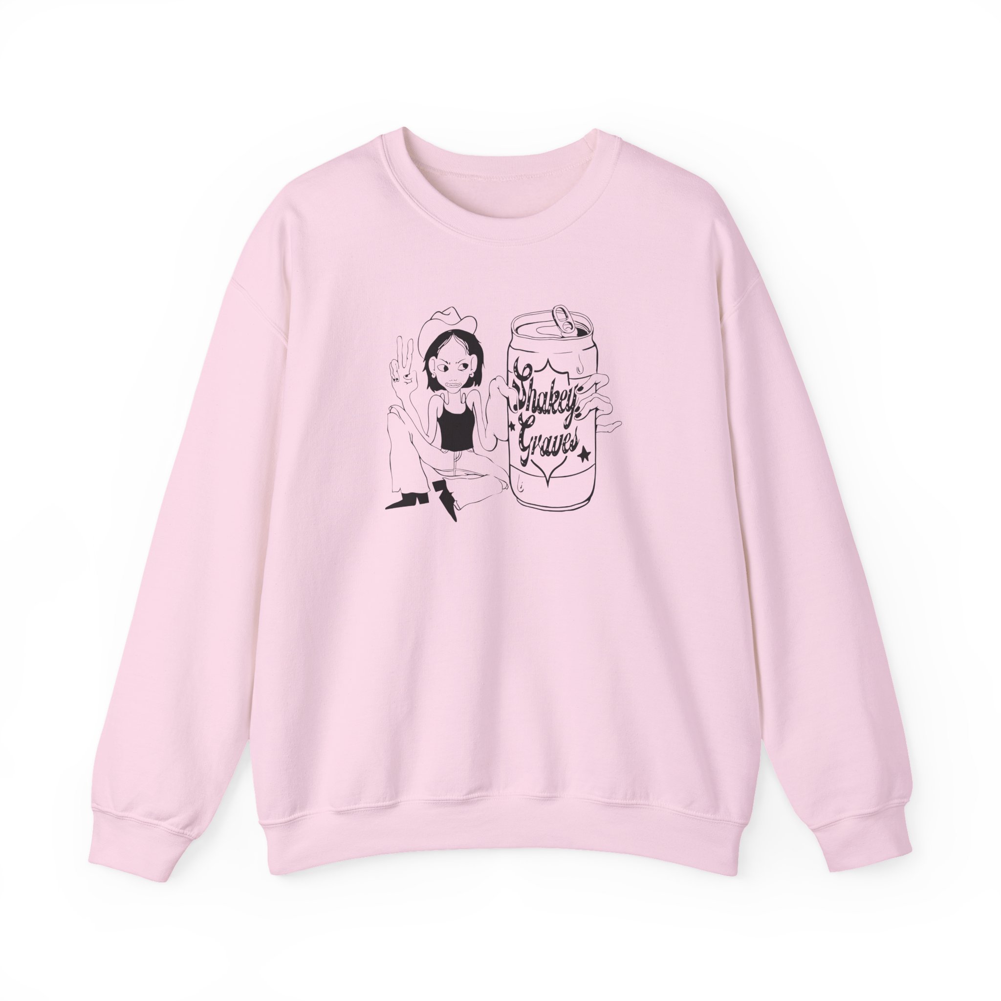 Shakey Graves Unisex Heavy Blendâ„¢ Crewneck Sweatshirt