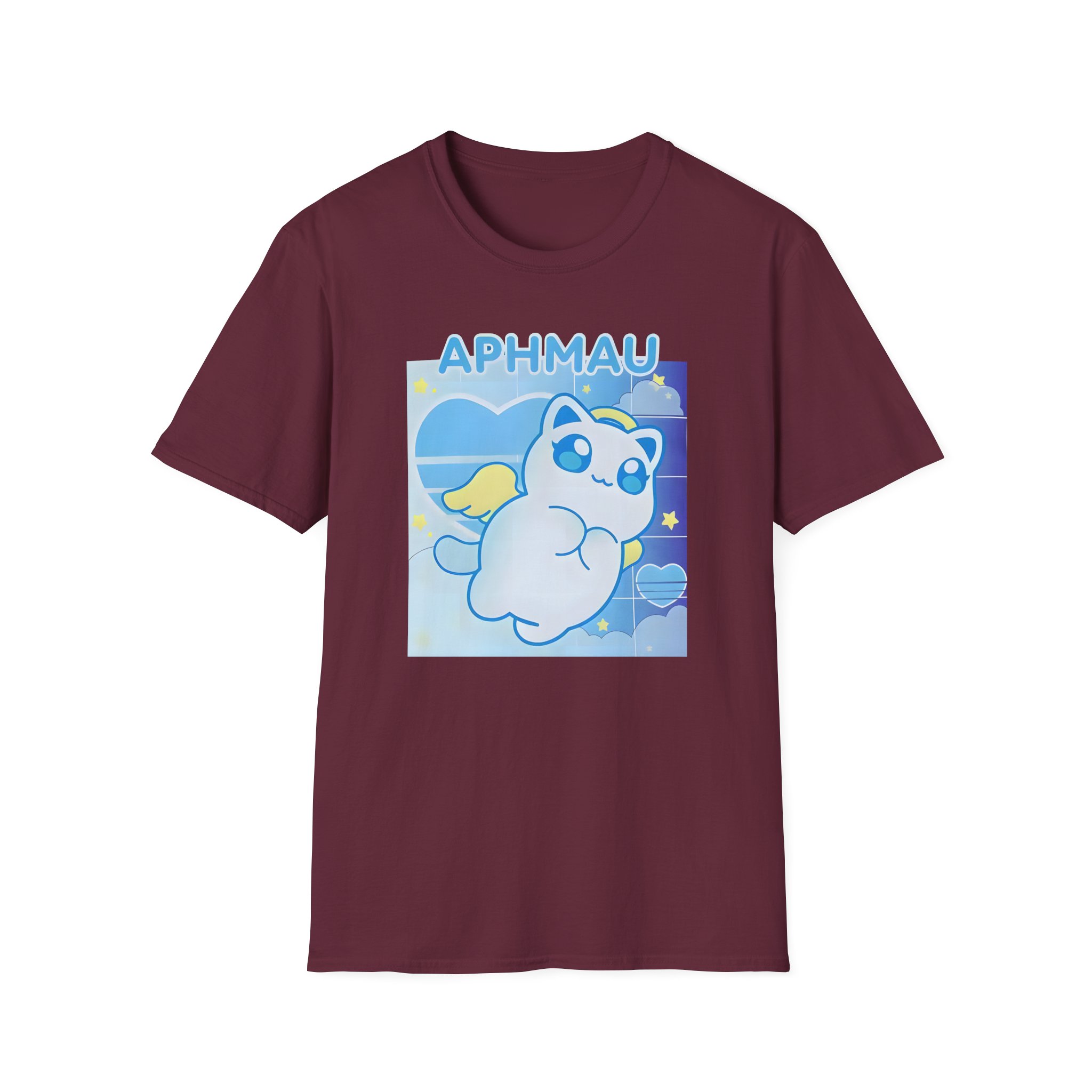 Aphmau Angel Cat Unisex Softstyle T-Shirt