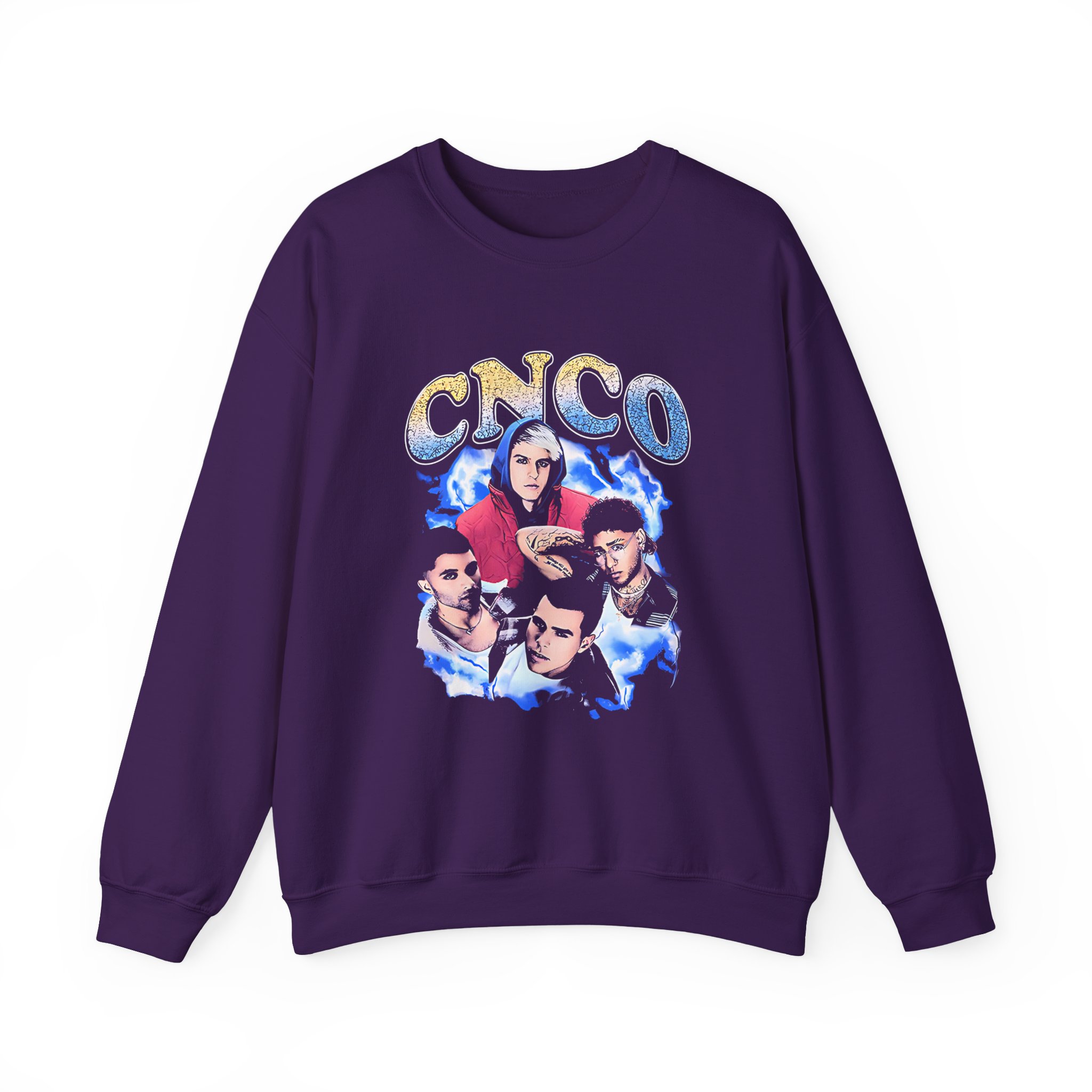 Cnco Camiseta La Equivocada Lavada Unisex Heavy Blendâ„¢ Crewneck Sweatshirt