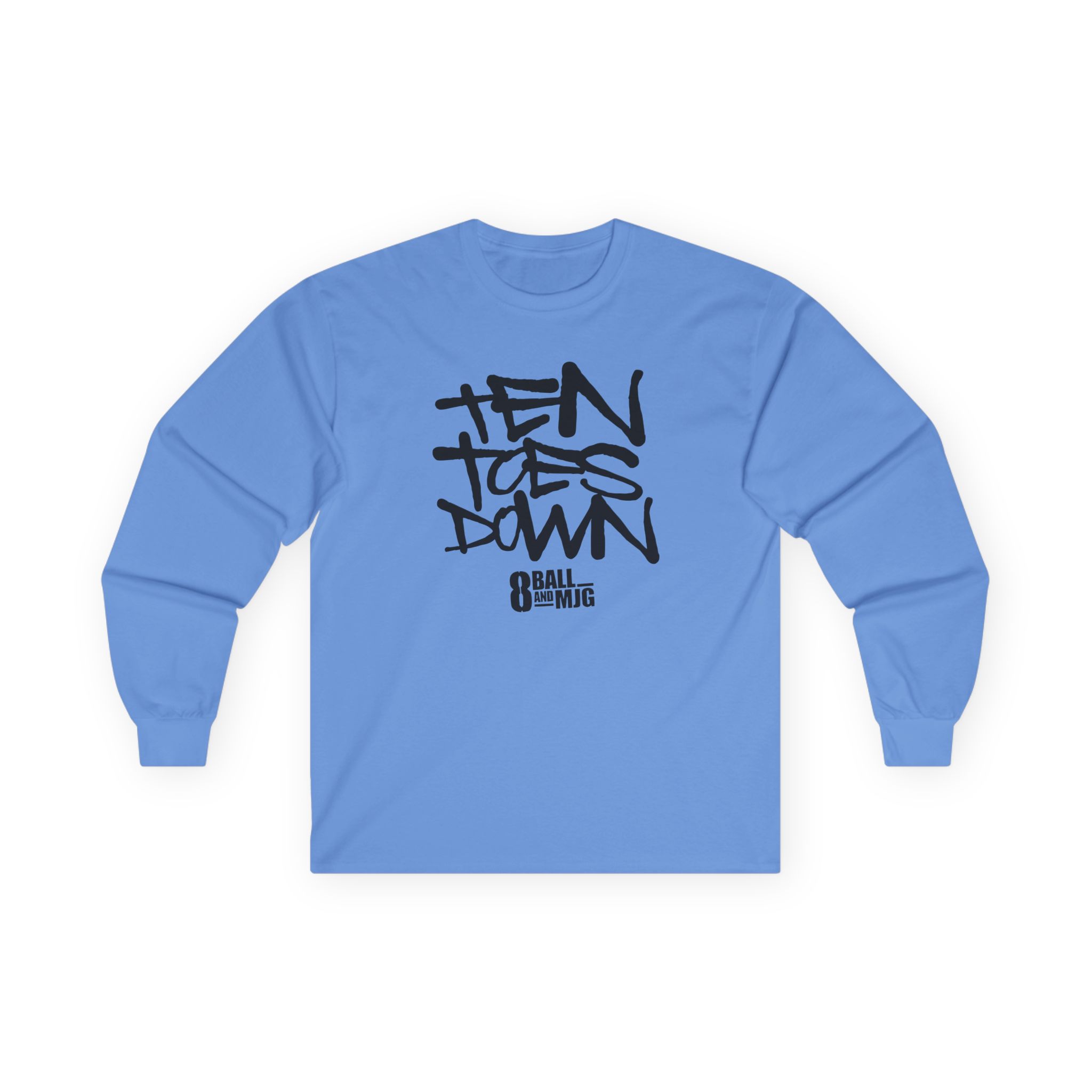 8ball Mjg Ten Toes Down Unisex Ultra Cotton Long Sleeve Tee