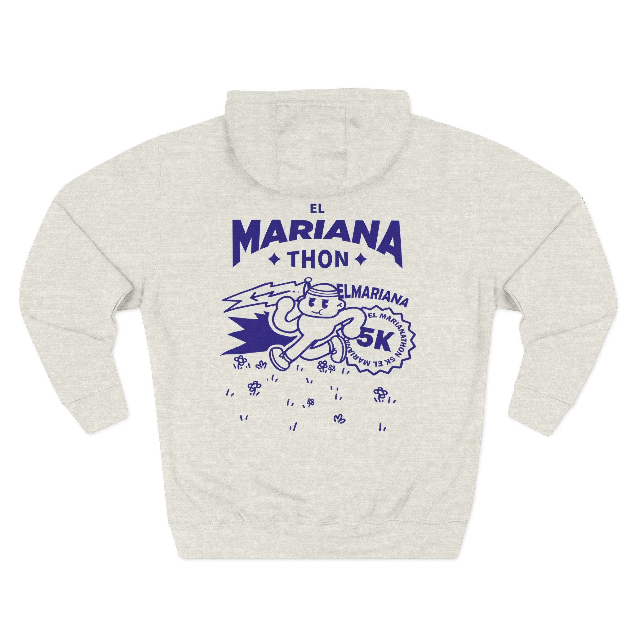 Elmarianathon Three-Panel Fleece Hoodie