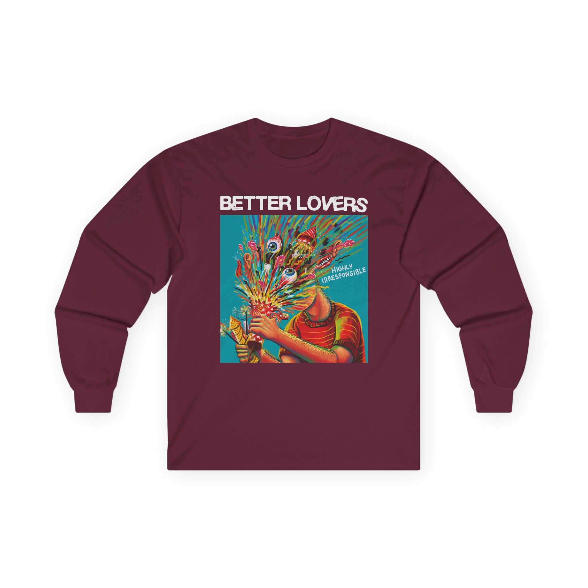 Better Lovers Highly Irresponsible Album Art Unisex Ultra Cotton Long Sleeve Tee