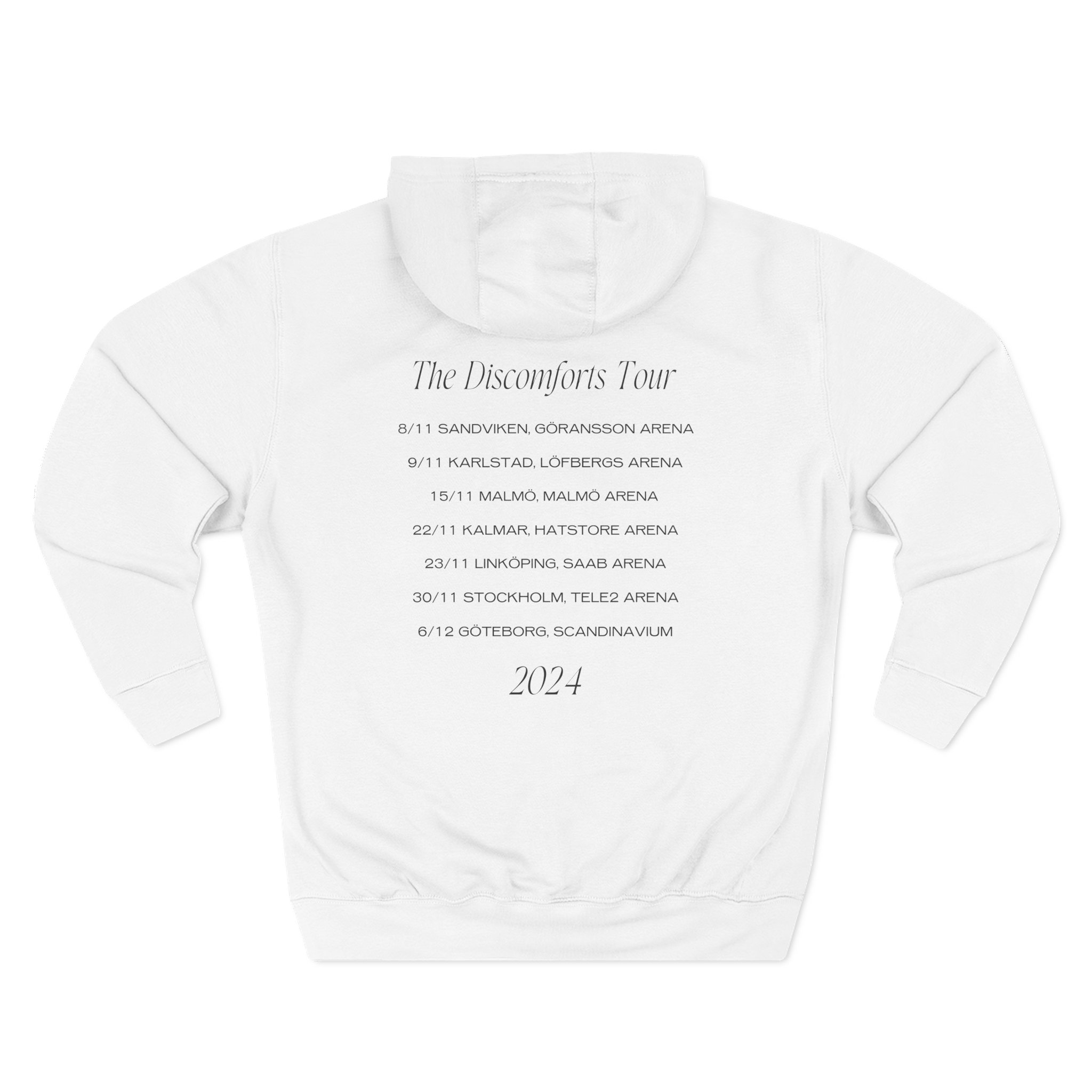 Albin Lee Meldau Discomforts Tour Three-Panel Fleece Hoodie