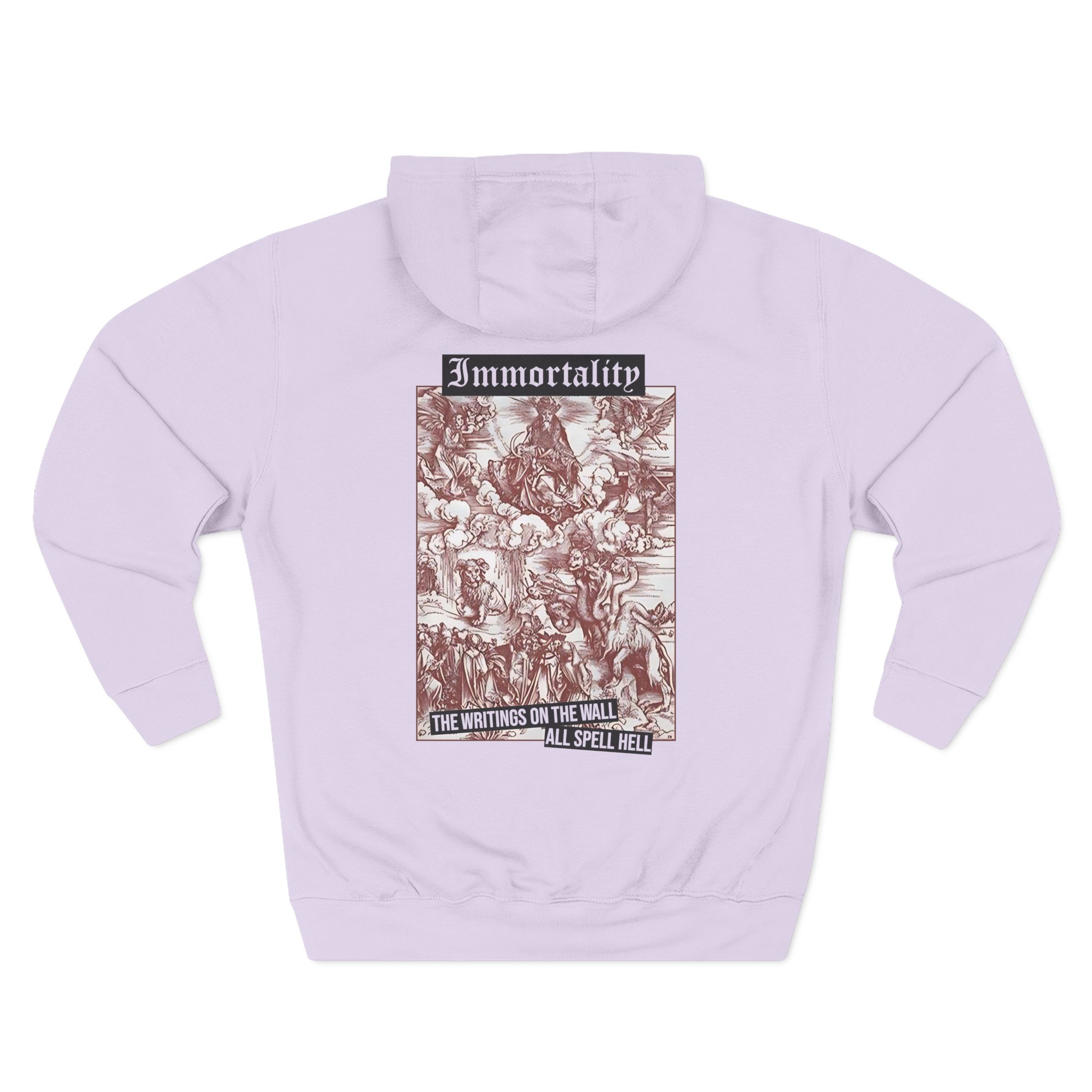 Born From Pain Immortality Three-Panel Fleece Hoodie